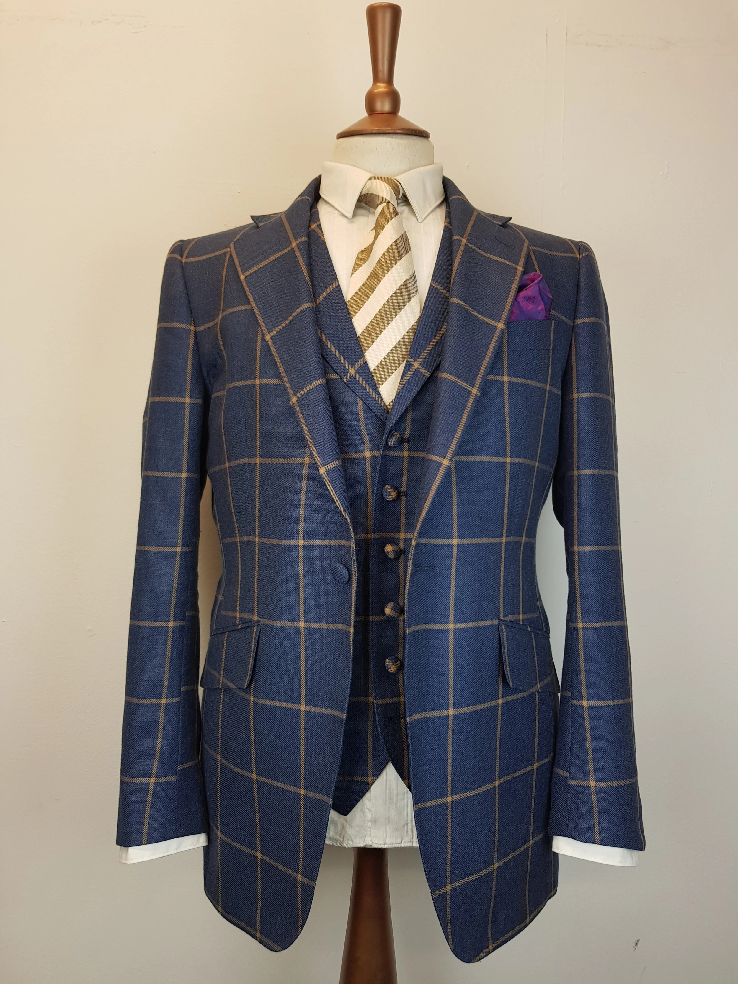 Harrisons Mirage Blue Check Jacket (5).jpg