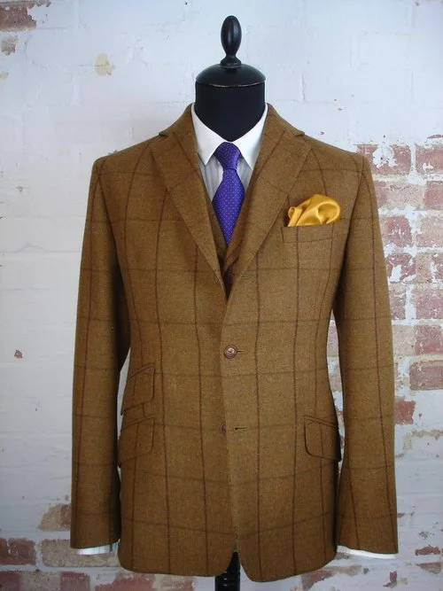 Glenroyal Brown Check Tweed Jacket (2).jpg