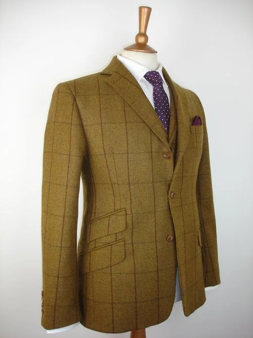Glenroyal Brown Check Tweed Jacket (4).jpg