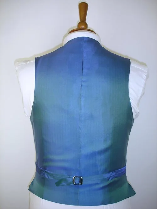 Brown and blue check tweed waistcoat back.jpg