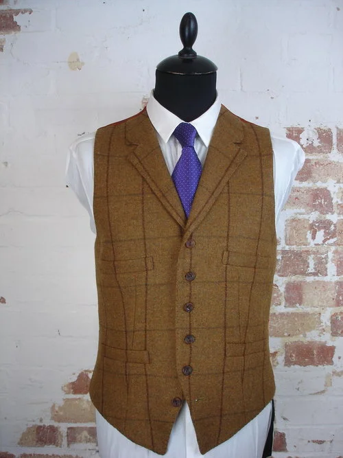Brown Check Tweed Waistcoat.jpg