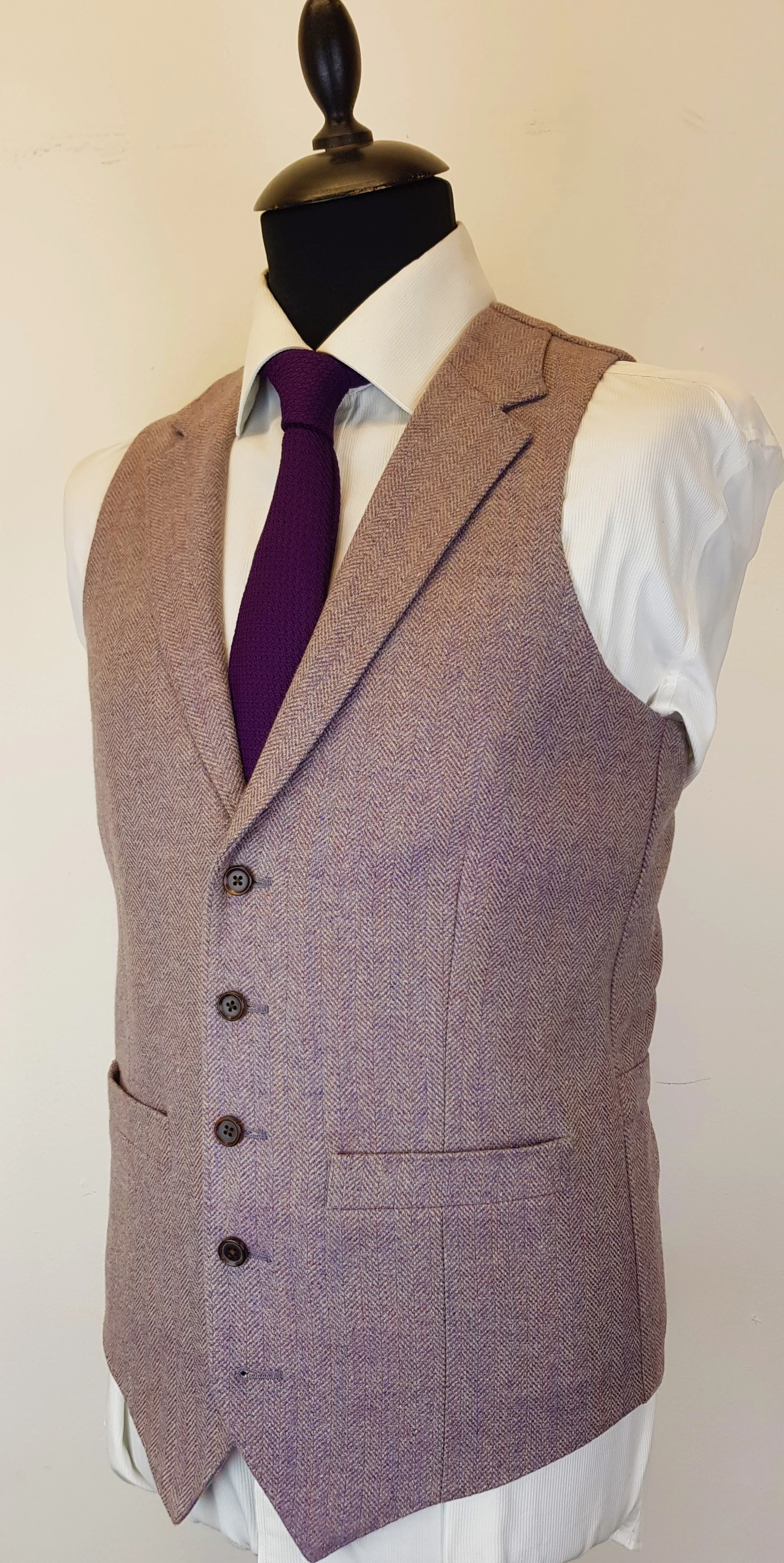 Lavender Tweed Waistcoat (6).jpg