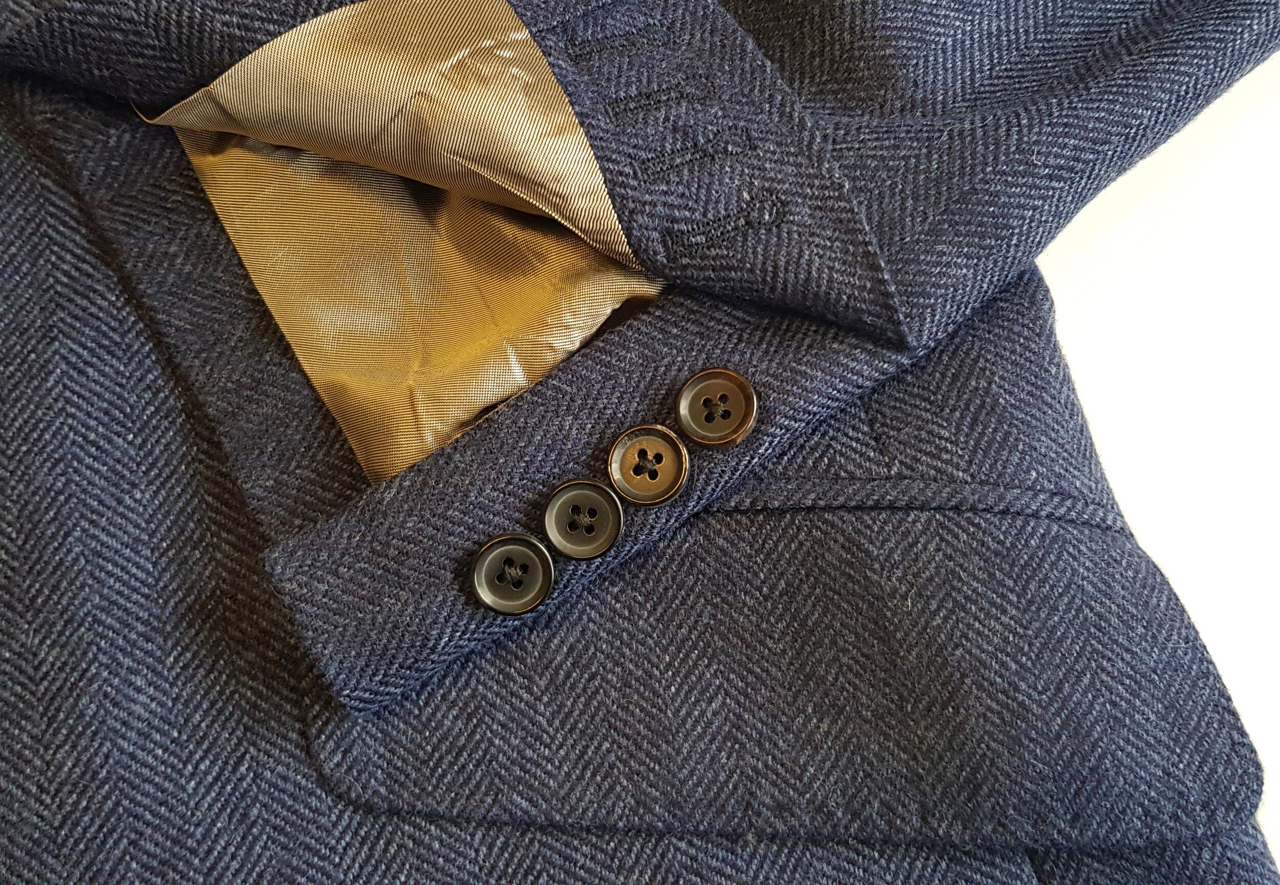 3 Piece Wedding Suit in Merino Lambswool Herringbone Tweed — TWEED ADDICT