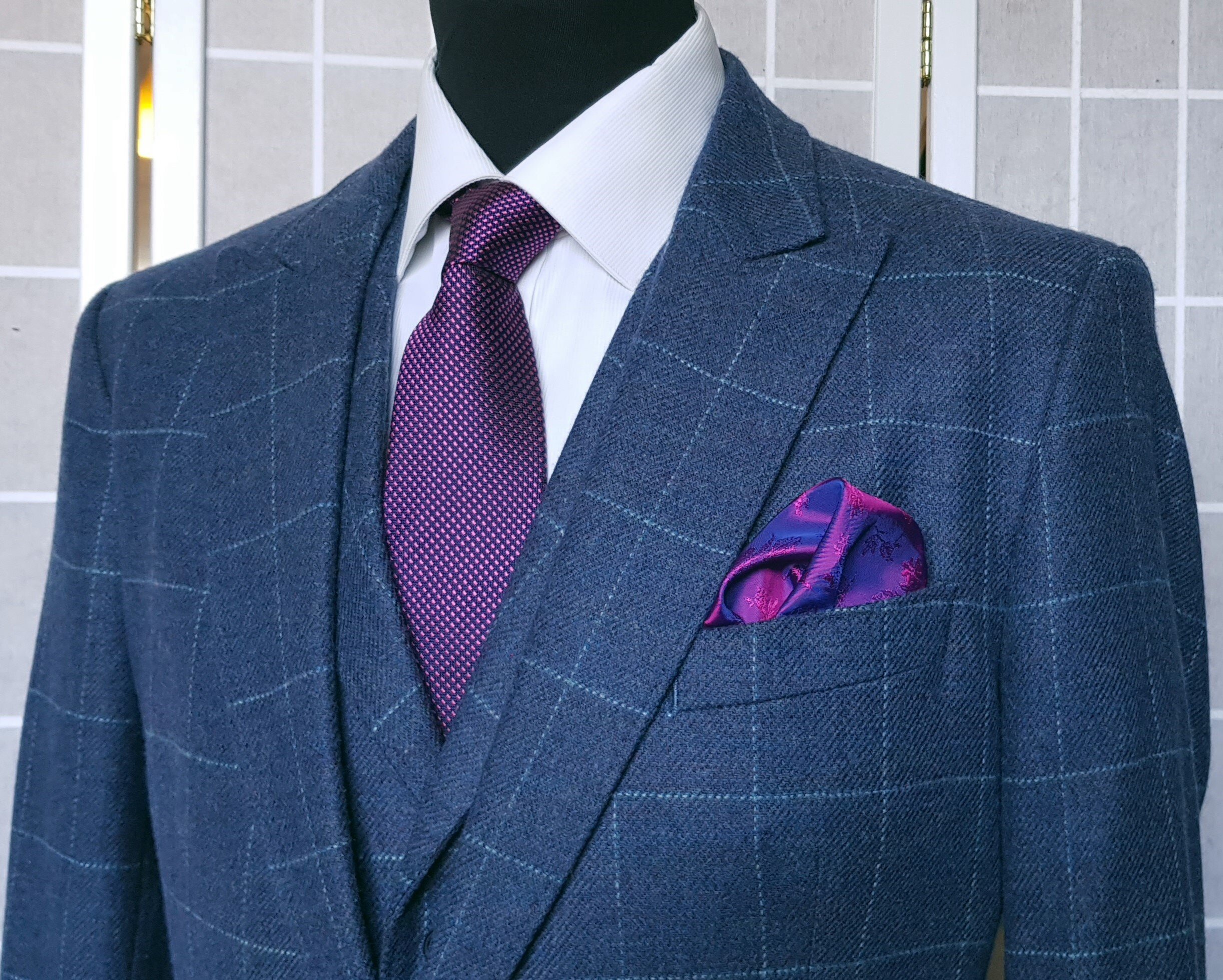 3 Piece suit in Blue Check Tweed (14).jpg