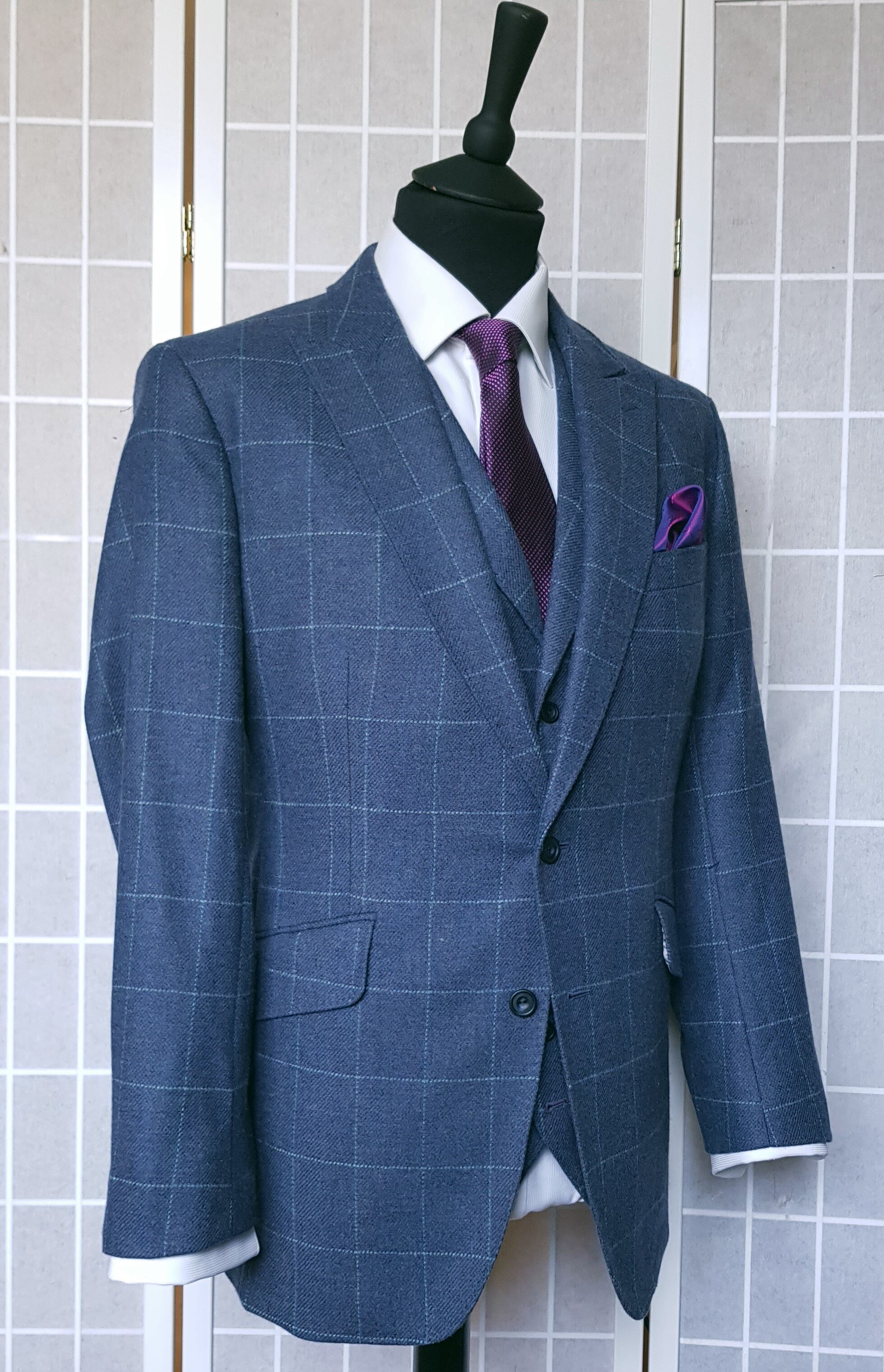 3 Piece suit in Blue Check Tweed (18).jpg