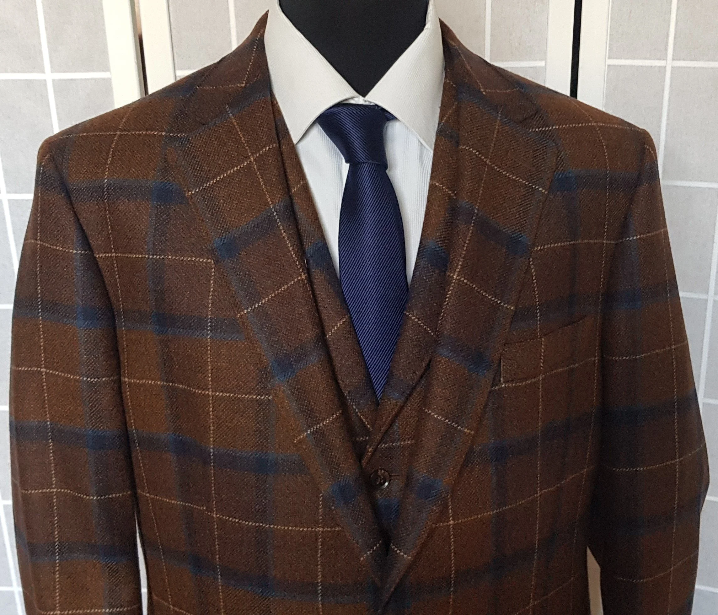 Jacket &amp; Waistcoat in Porter &amp; Harding Glenroyal Tweed