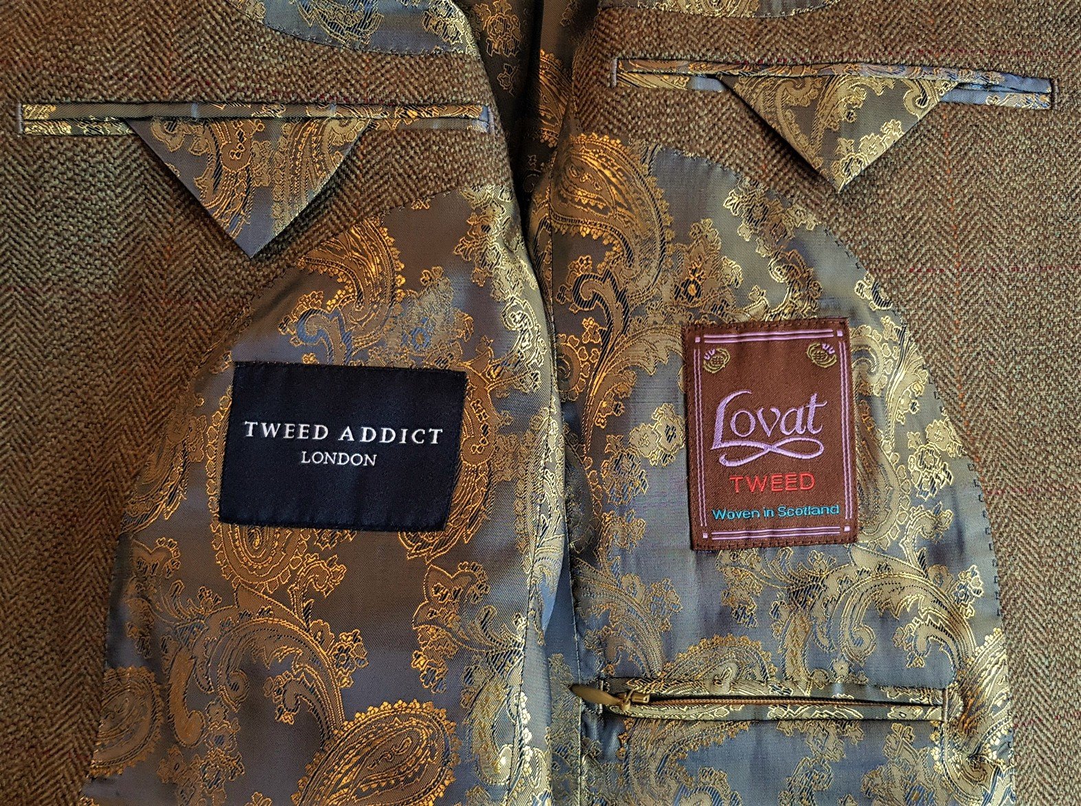 Three Piece Suit in Lovat Mill Teviot Tweed — TWEED ADDICT