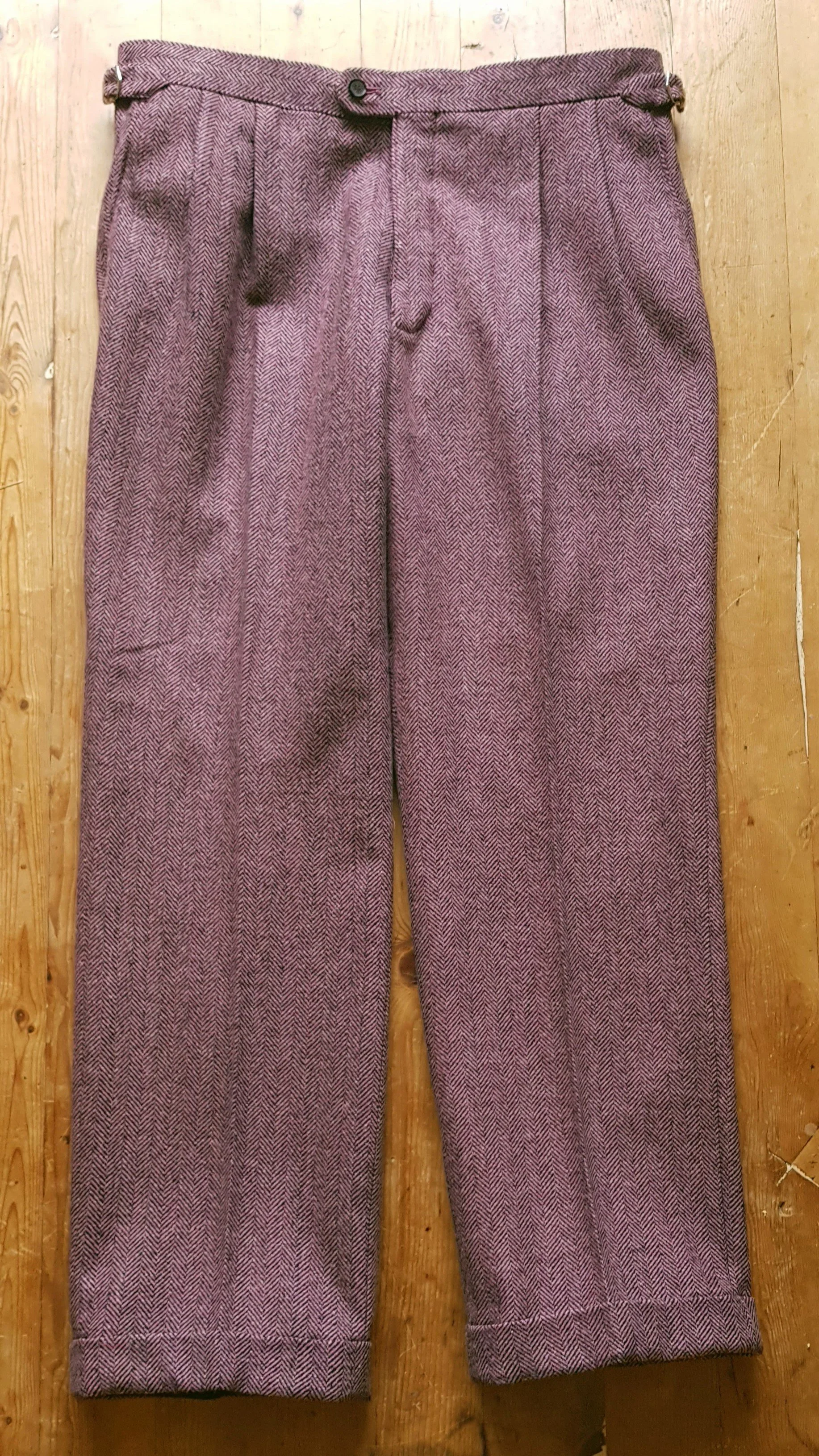 Hedwig Knit Trouser In Dusty Pink (LAST PIECE)