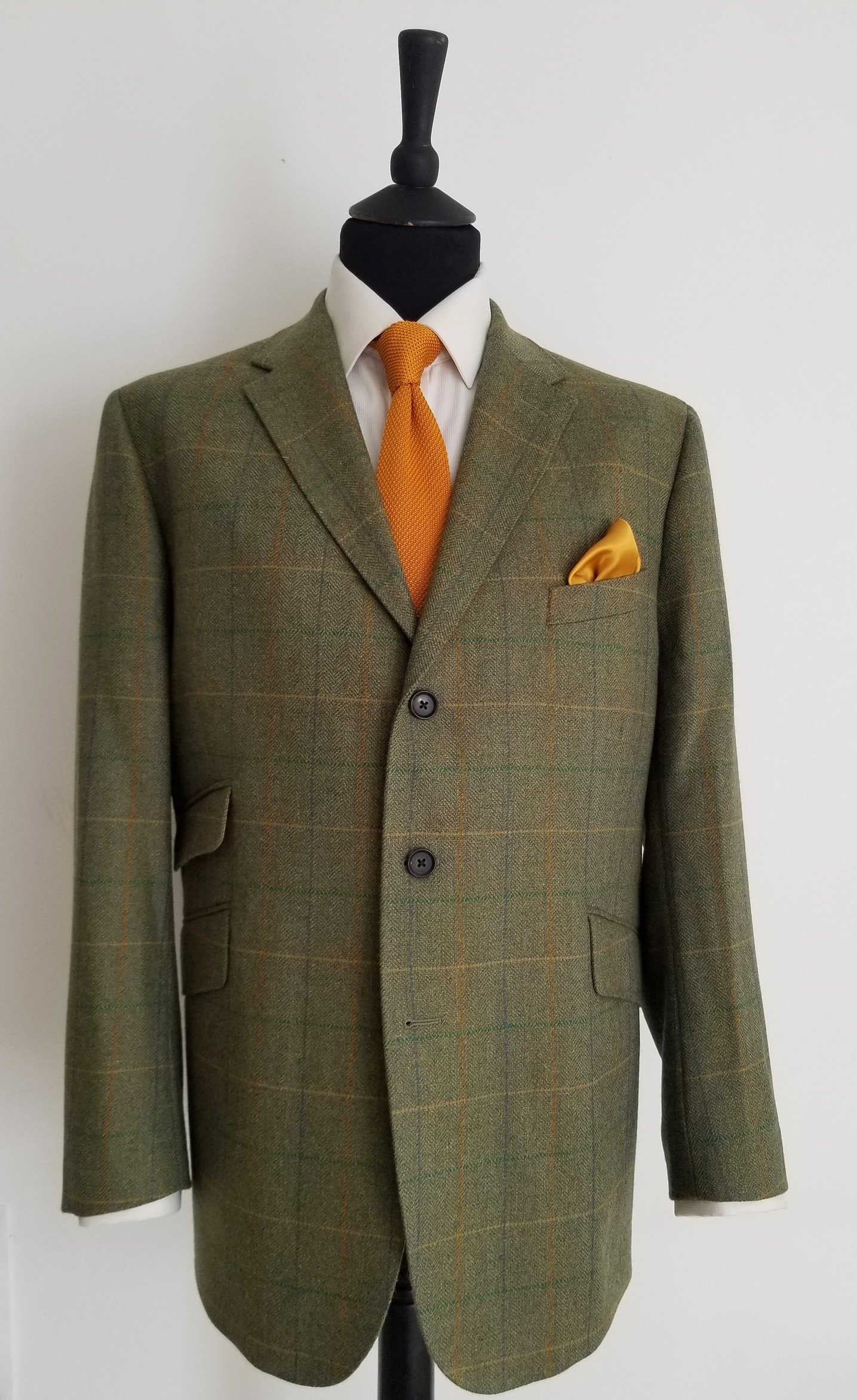 Green check Glenroyal tweed jacket (2).jpg