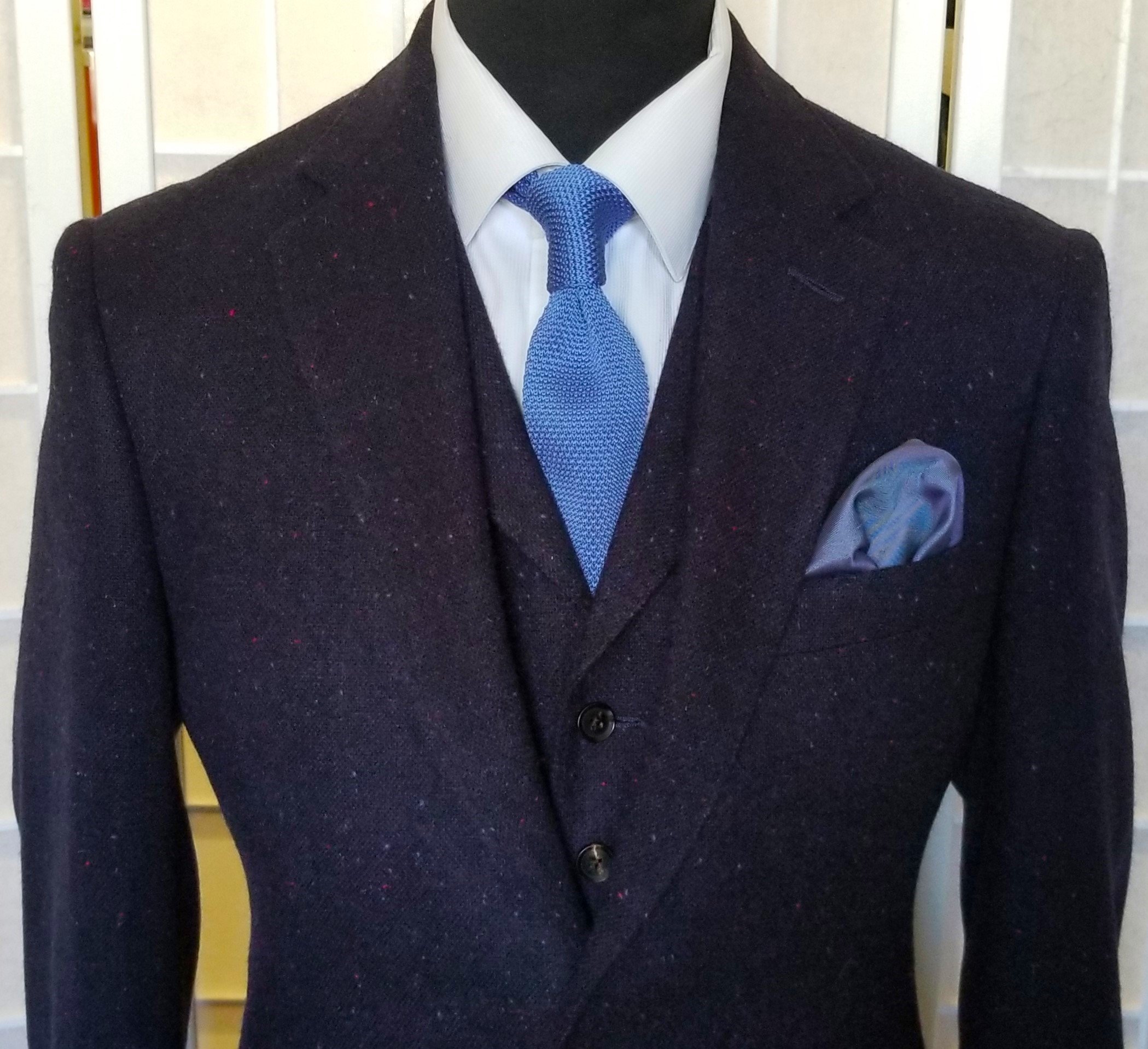 Navy Blue Donegal Tweed Suit (6).jpg