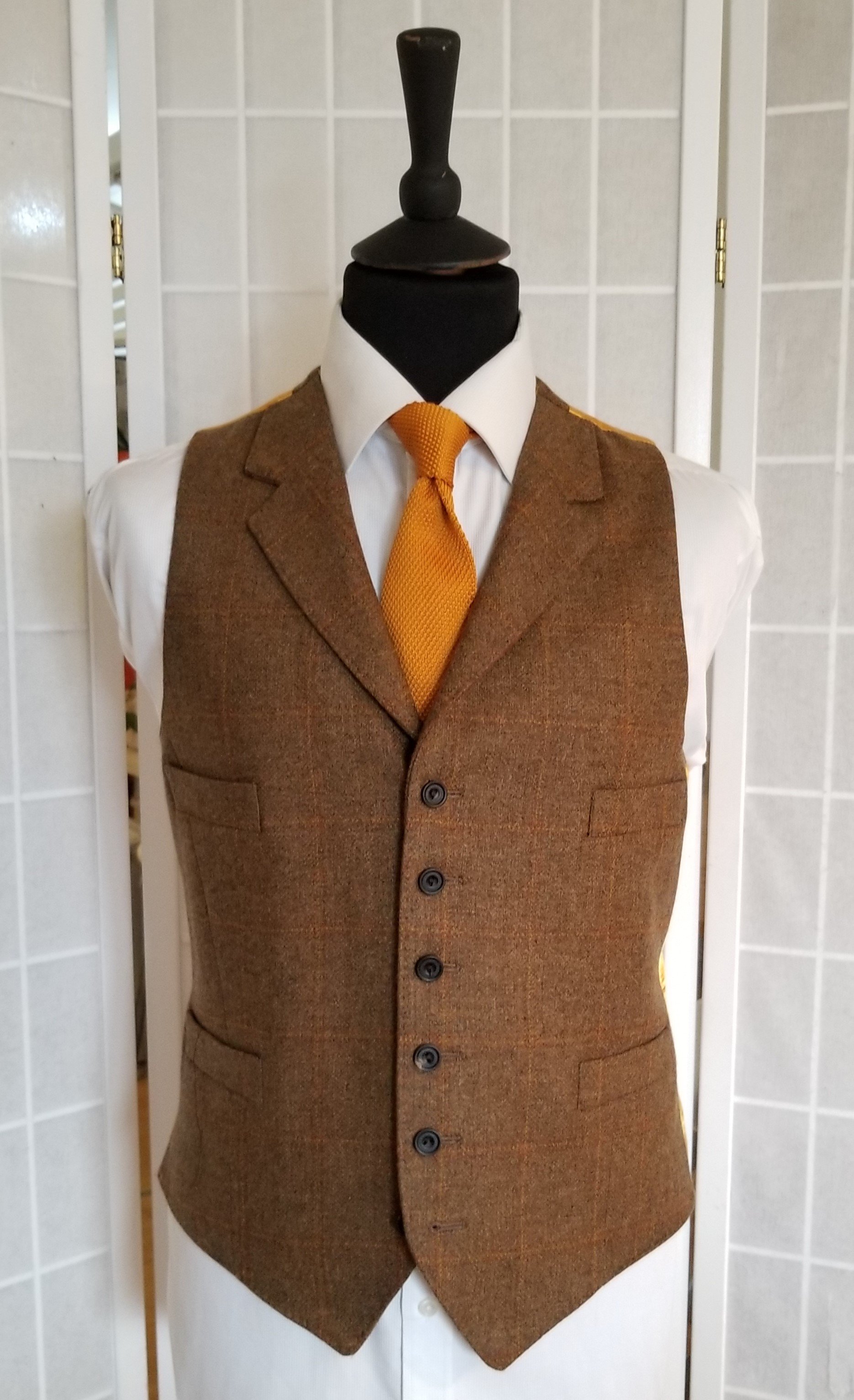 3 Piece Suit in Brown Check Lovat Mill Tweed (12).jpg