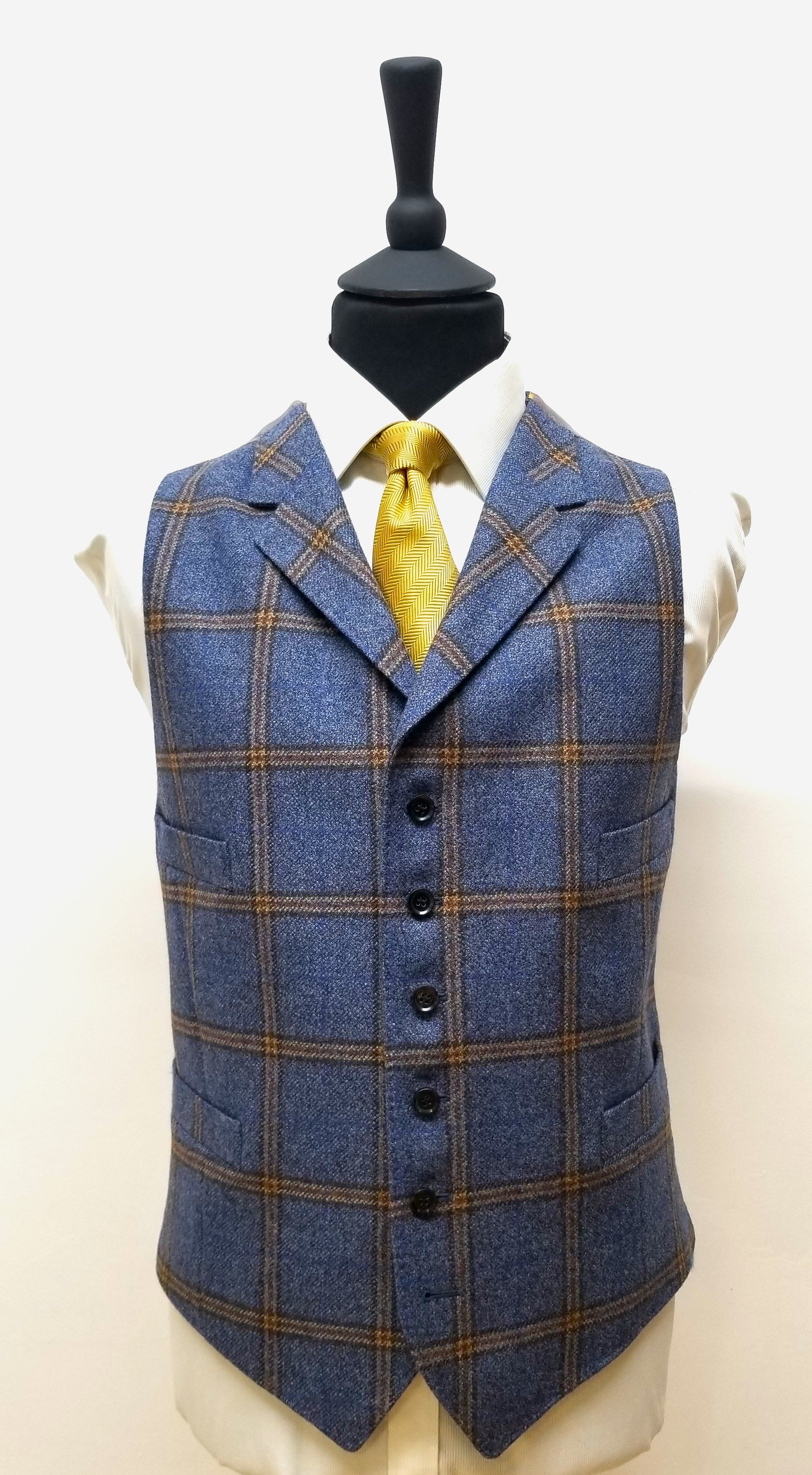 3 Piece suit in blue check tweed (2).jpg