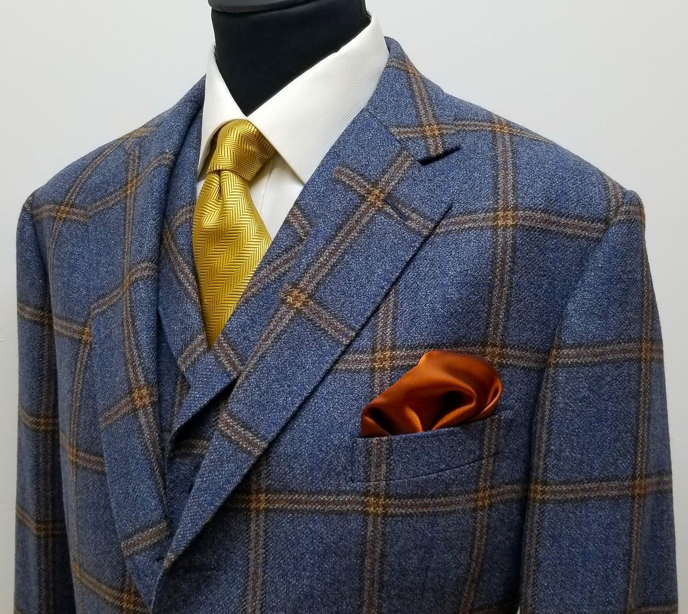 3 Piece suit in blue check tweed (6).jpg