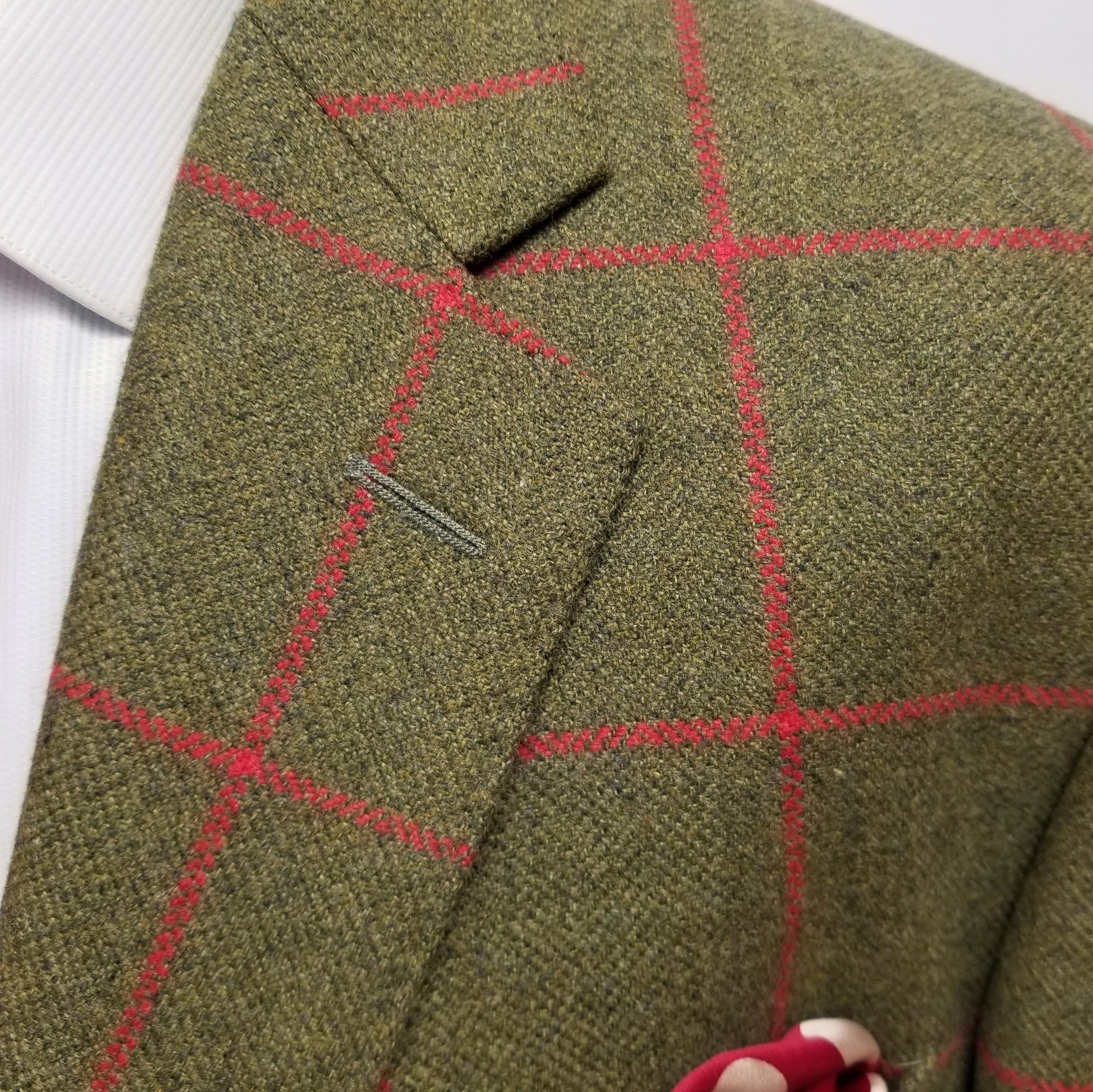 Bold Red and Green check tweed jacket (6).jpg
