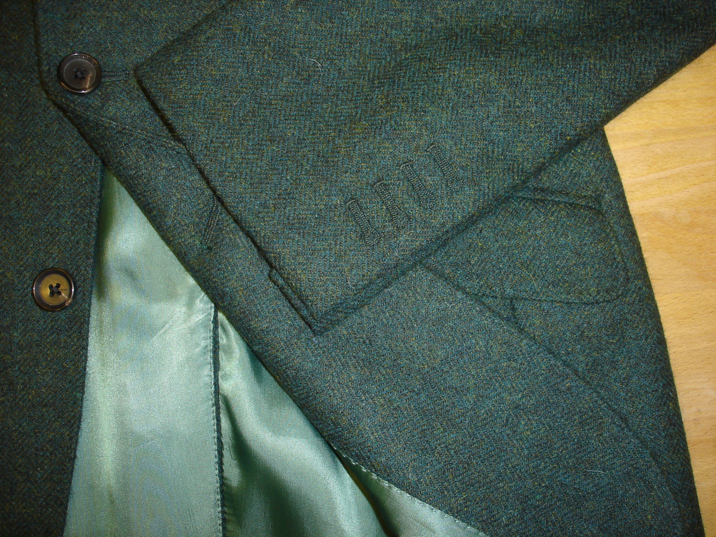 3 piece suit in green yorkshire herringbone tweed (21).JPG