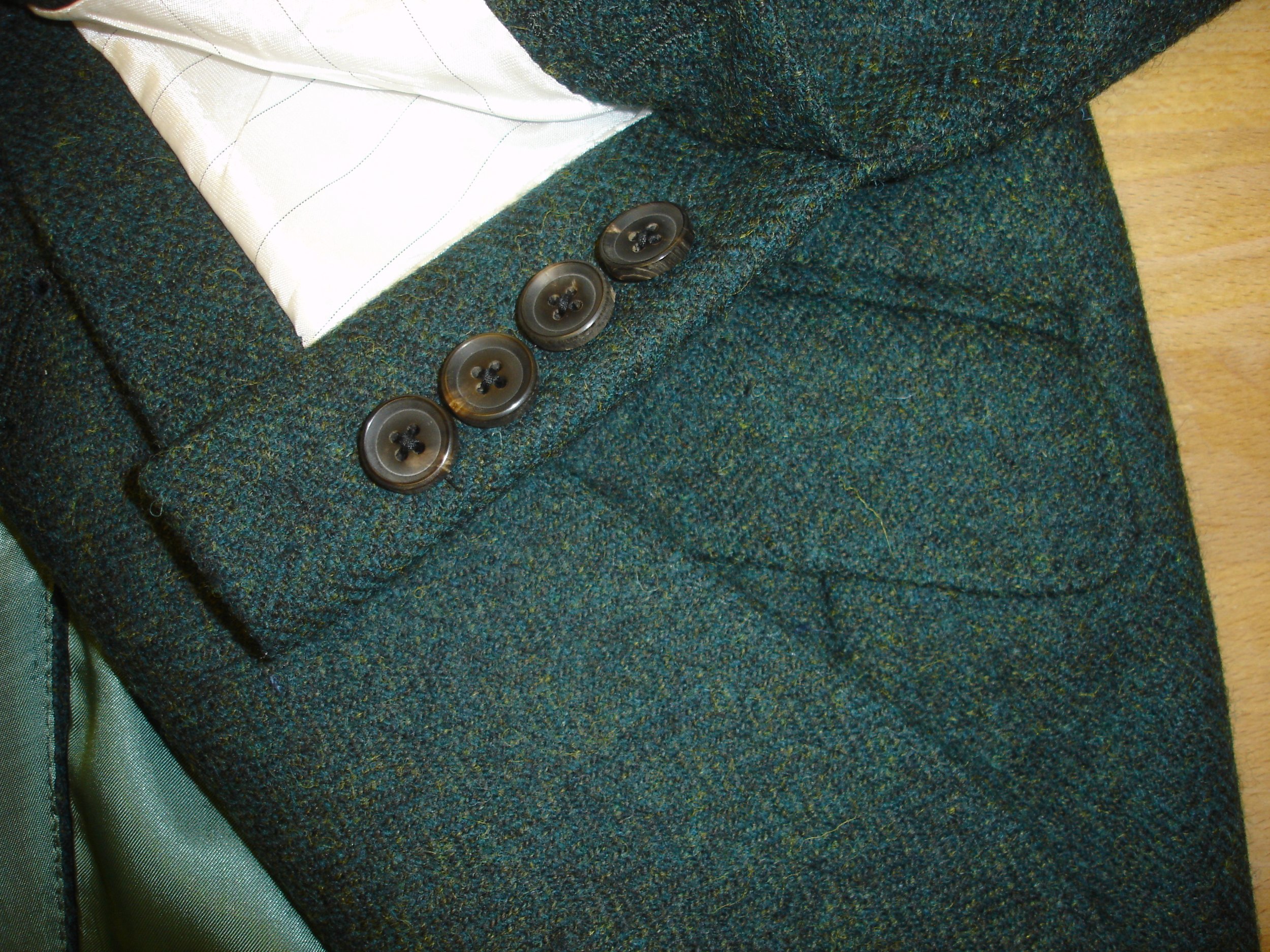 3 piece suit in green yorkshire herringbone tweed (27).JPG