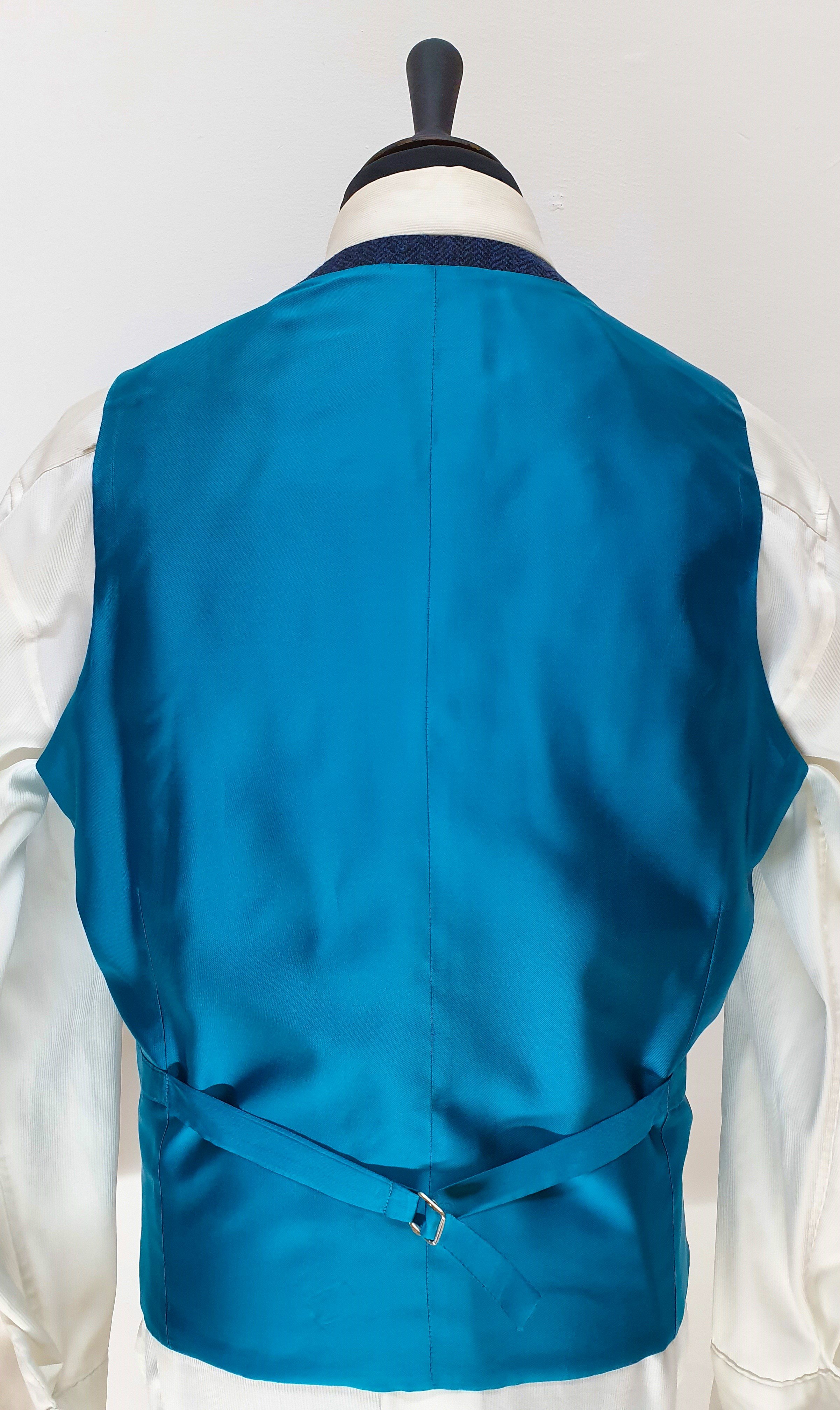 3 Piece Suit in Holland and Sherry Blue Herringbone Tweed (4).jpg