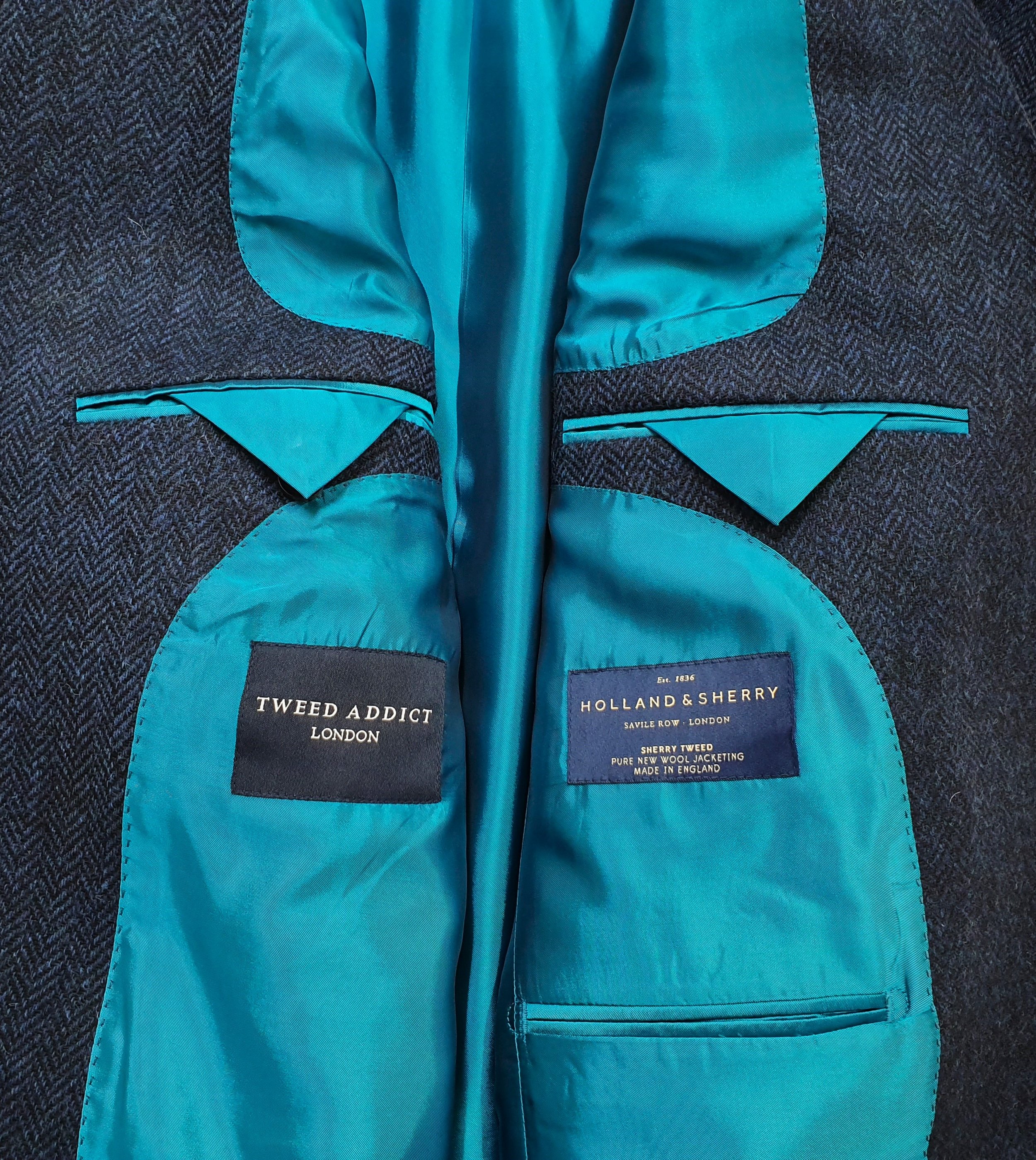 3 Piece Suit in Holland and Sherry Blue Herringbone Tweed (10).jpg