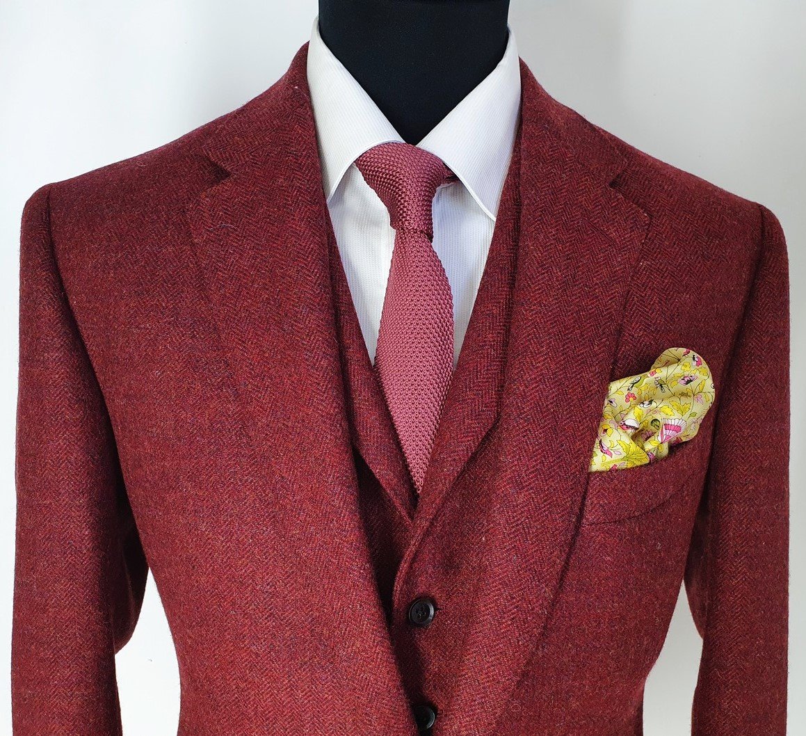 3 Piece Suit in Red Herringbone Tweed (6).jpg
