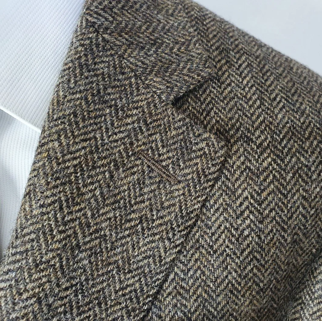 3 Piece Suit in Shetland Herringbone Tweed (7).jpg