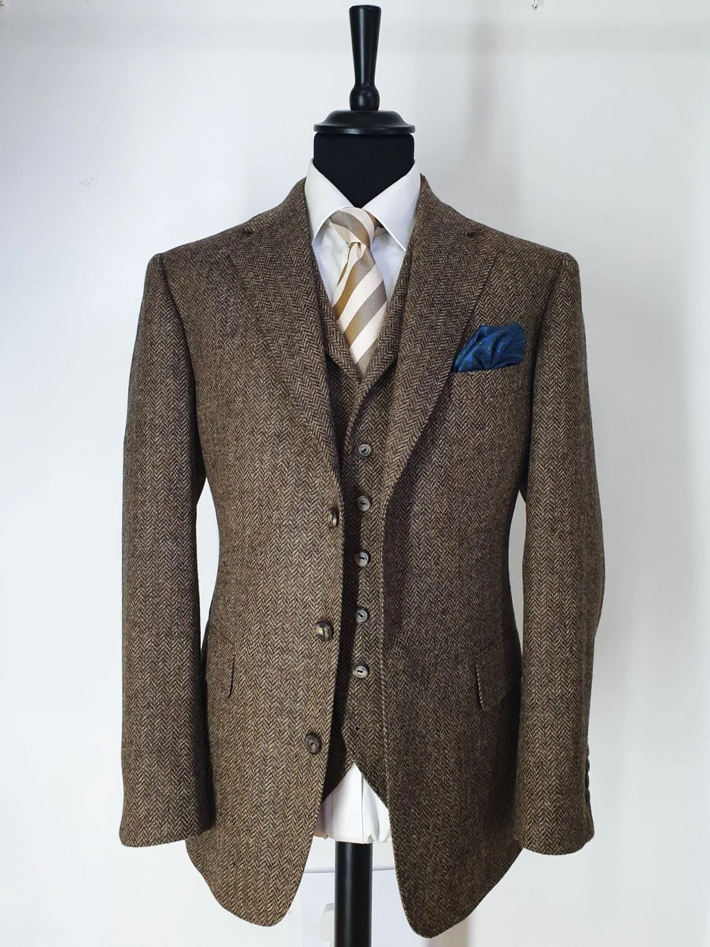 3 Piece Suit in Shetland Herringbone Tweed (9).jpg