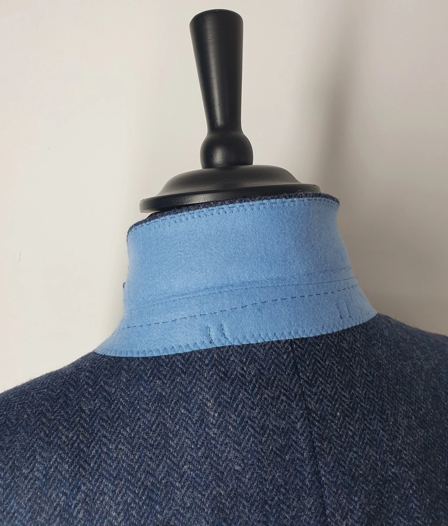 3 Piece Suit in Blue Herringbone Lambswool Tweed (8).jpg