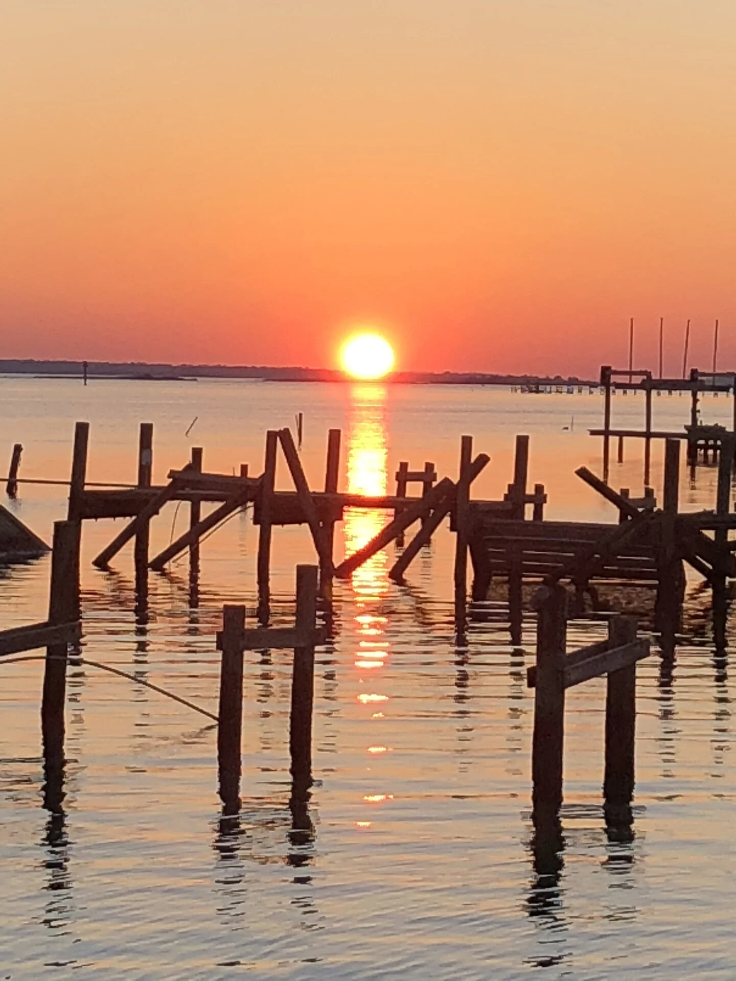 What do you see...a beautiful sunrise or hurricane destruction?