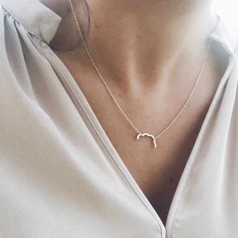 Silver Lining Necklace — Gemma Gough Jewellery