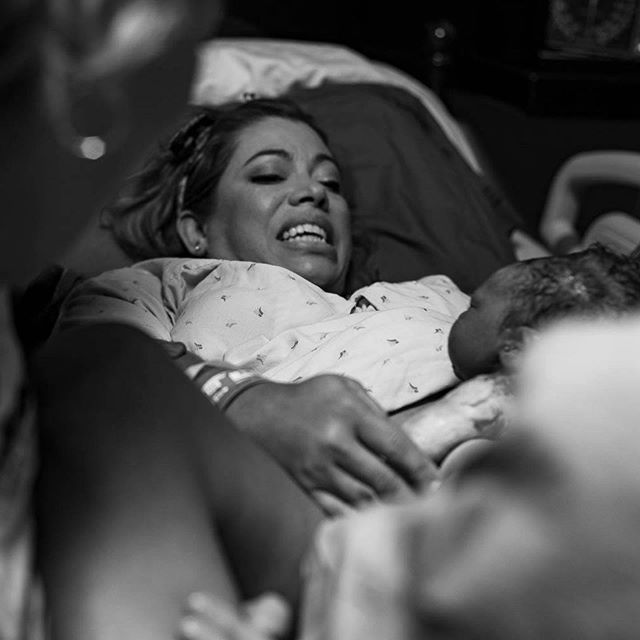 This mama is a warrior!
She labored for over 41 hours to achieve the VBAC she wanted, and the moment when her daughter was born, there was not a single dry eye in the room.
It was such an honor to be invited into her birth space. 😍😍