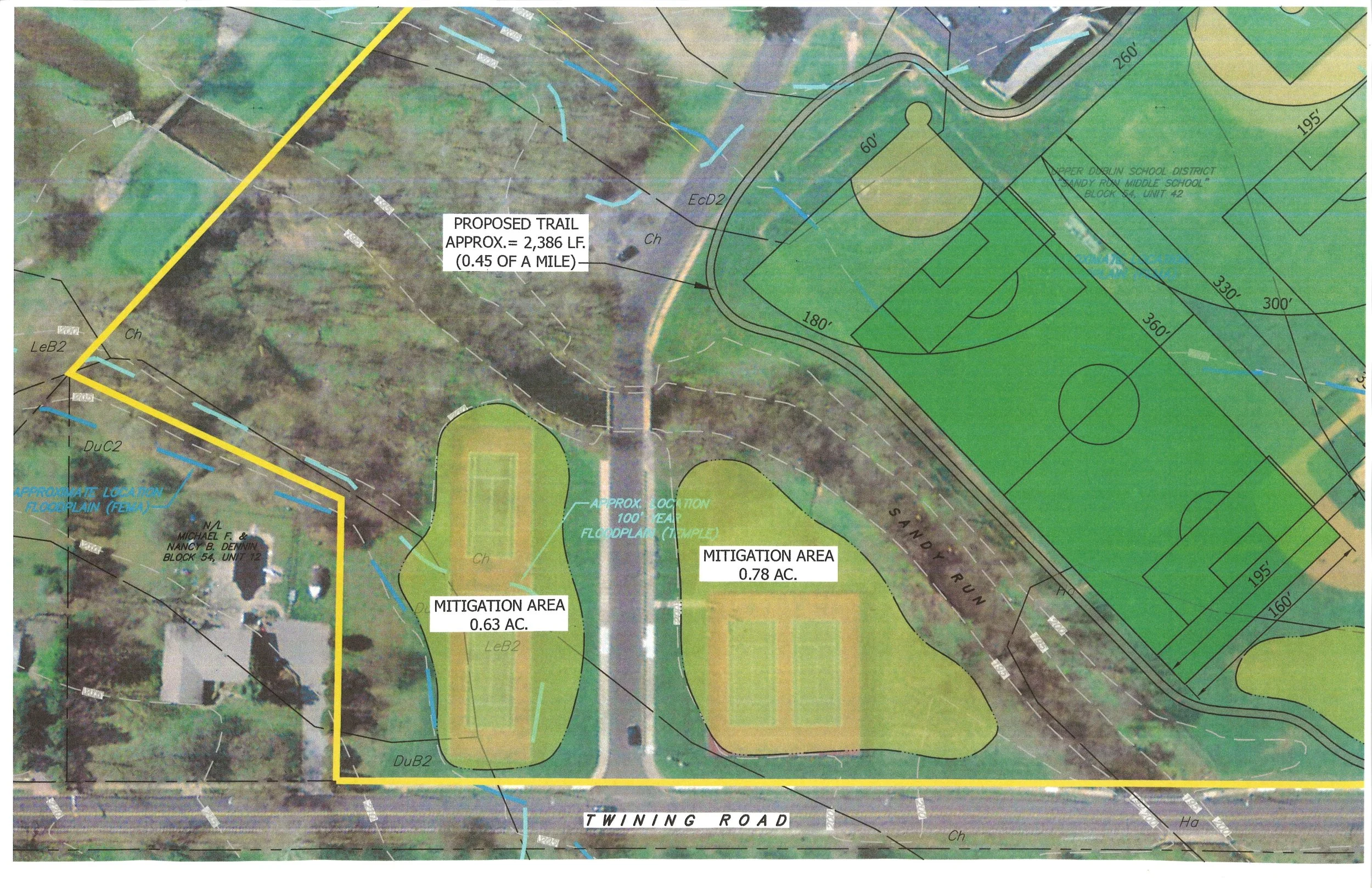 Sandy Run Middle School Fields