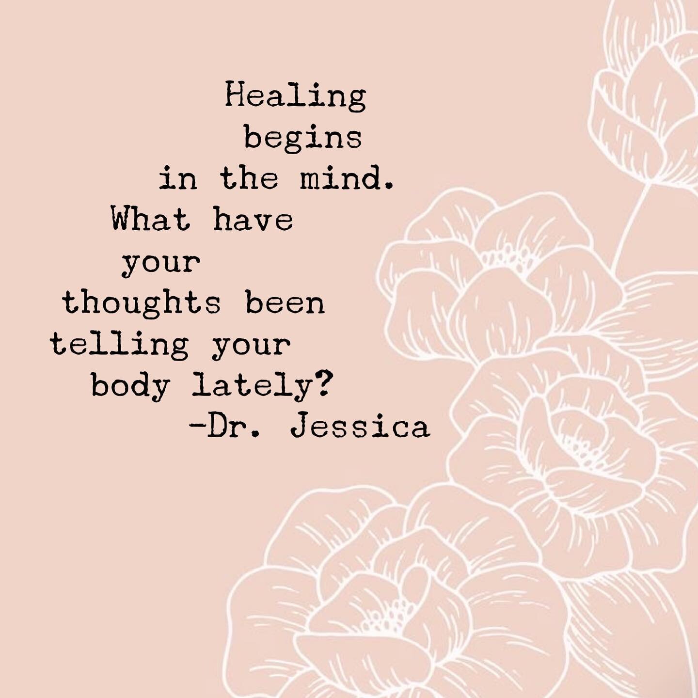 H E A L I N G // begins in the mind. What thoughts have been swirling around in your head lately? 
.
Did you know that we can consciously change those thoughts? 
.
.
☀️First - notice your thoughts (be the observer of your own thoughts) 
.
☀️Second - 