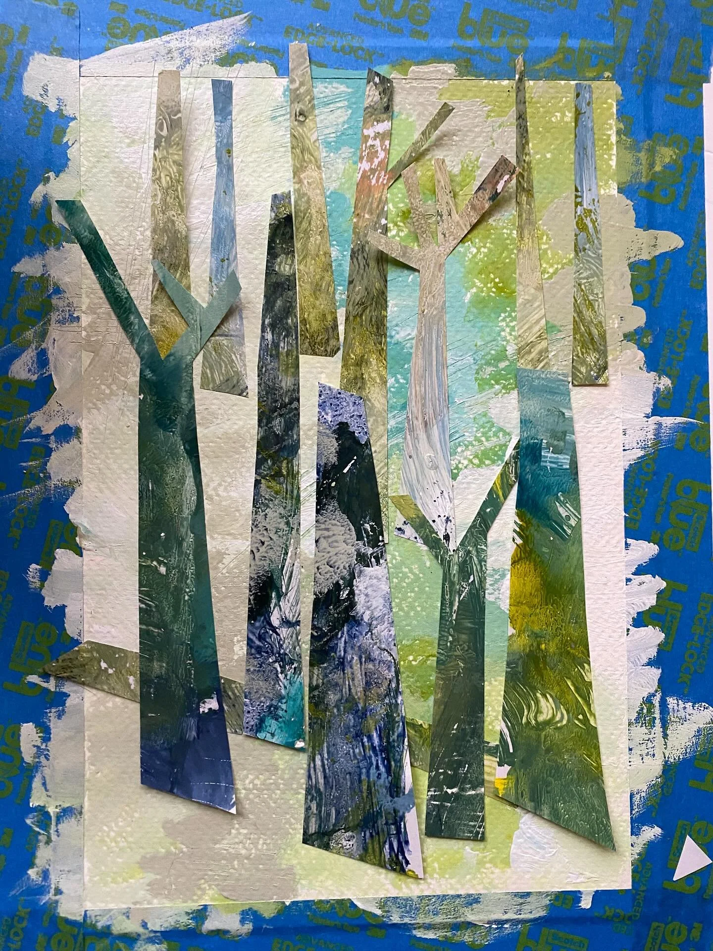 Trust the process - a phrase I have heard a lot by countless artists. Learning how to achieve trust in your abilities, your vision and results is not intuitive. I had to unlearn all what is expected and just go for it. Now I can envision a piece to t