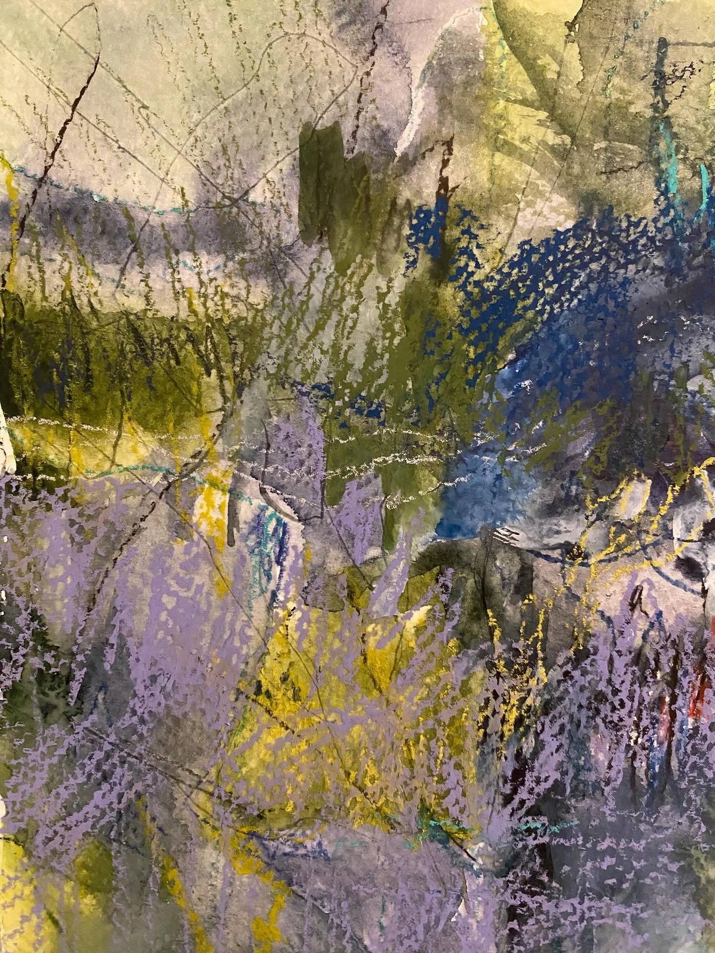 Layers, layers, upon layers in the landscape. This direction natures those innermost landscapes of hope and love, air, earth, water and fire.