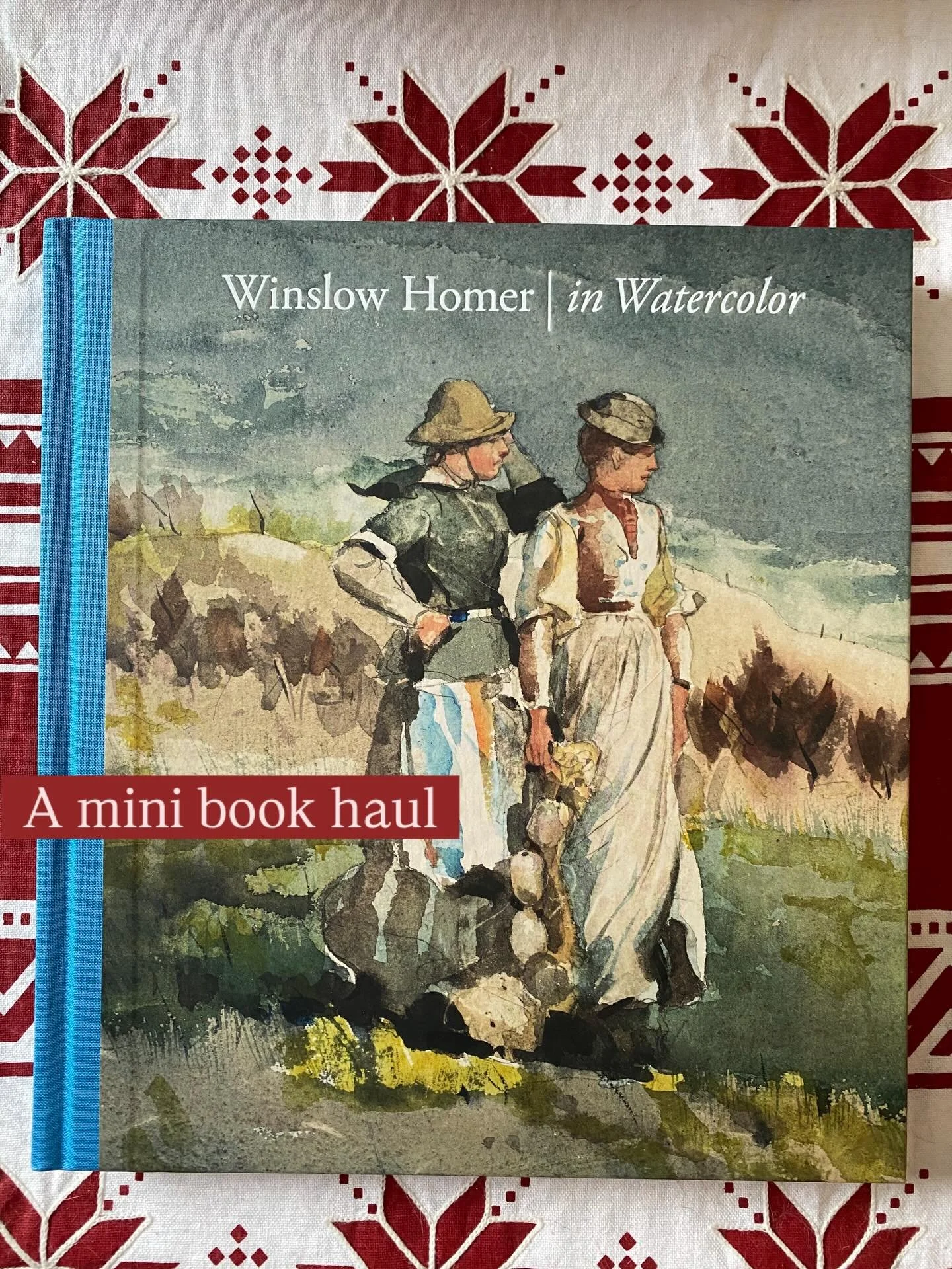 The week between Christmas and New Years - the quiet week. I enjoy reading, movies, napping, painting, and drawing with loads of coffee and tea. This mini book haul is from Lakeville Stationery and Books in Great Barrington, MA 📚 Enjoy!!
.
Winslow H
