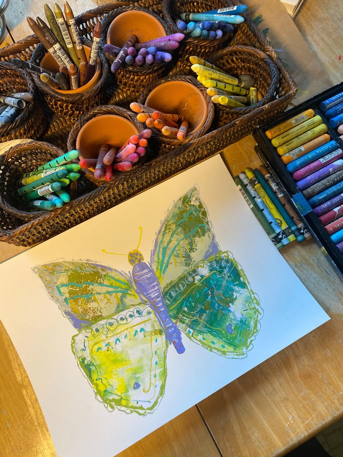 Jacqueline (my godmother, Jacky)
Day 7/100

#the100dayproject 
#the100dayproject2026

Each butterfly in this series will be named after a person who was instrumental in transforming my life.

My aunt Jacky is one of those beautiful people I am blesse