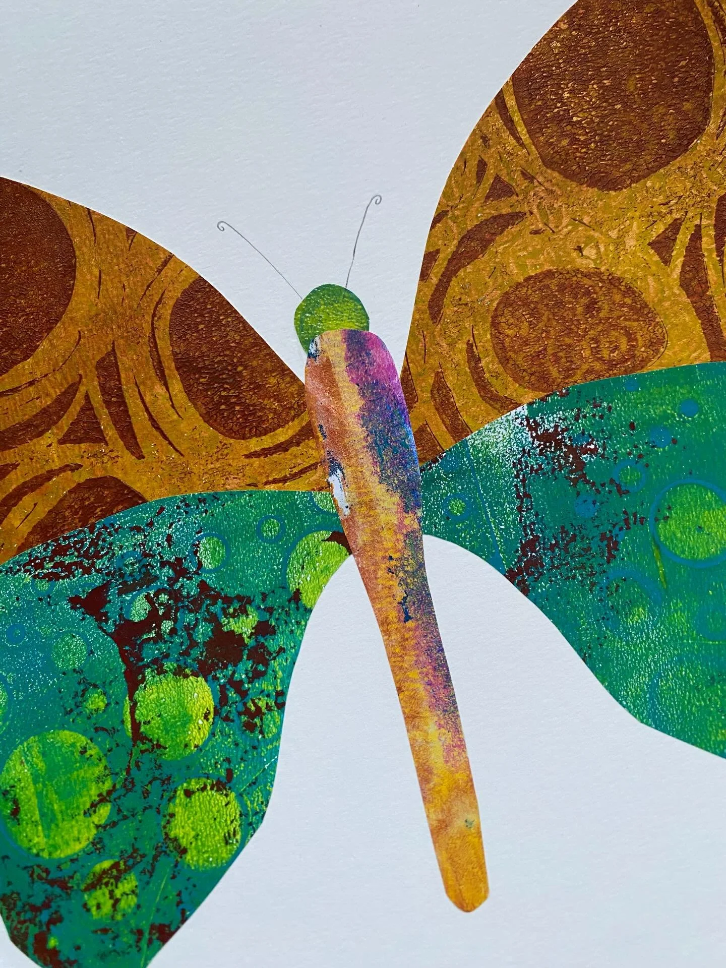 Diane
Day 8/100
#the100dayproject 
#the100dayproject2026

Each butterfly in this series will be named after a person who was instrumental in transforming my life.

Besties! I hope you have them too.

I&rsquo;ve known Diane since we shared love of mus