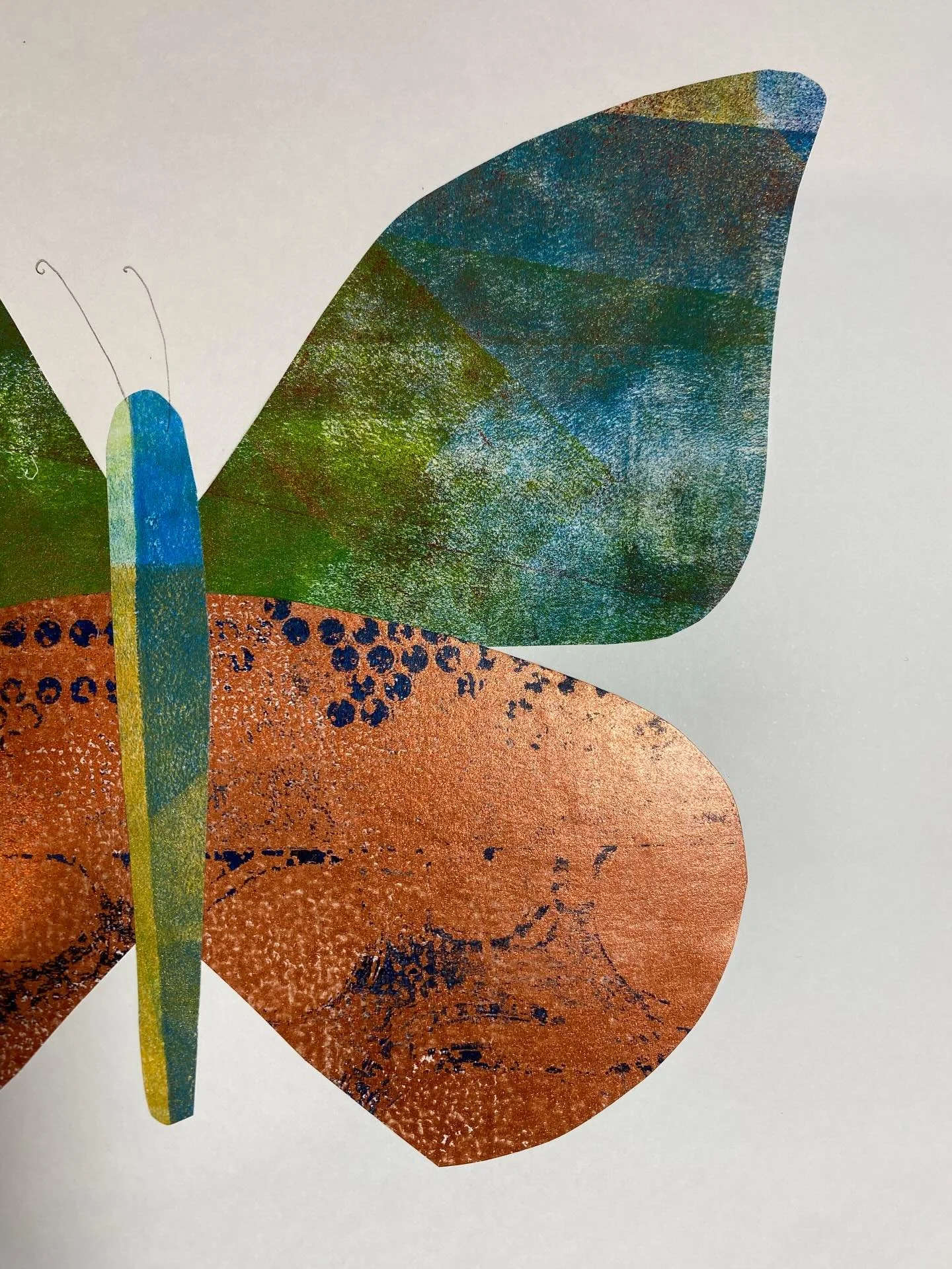 Kimberly

Day 14/100
#the100dayproject 
#the100dayproject2026

Each butterfly in this series will be named after a person who was instrumental in transforming my life.

Kim is a co-worker, collector of my work and all around thoughtful friend. She is