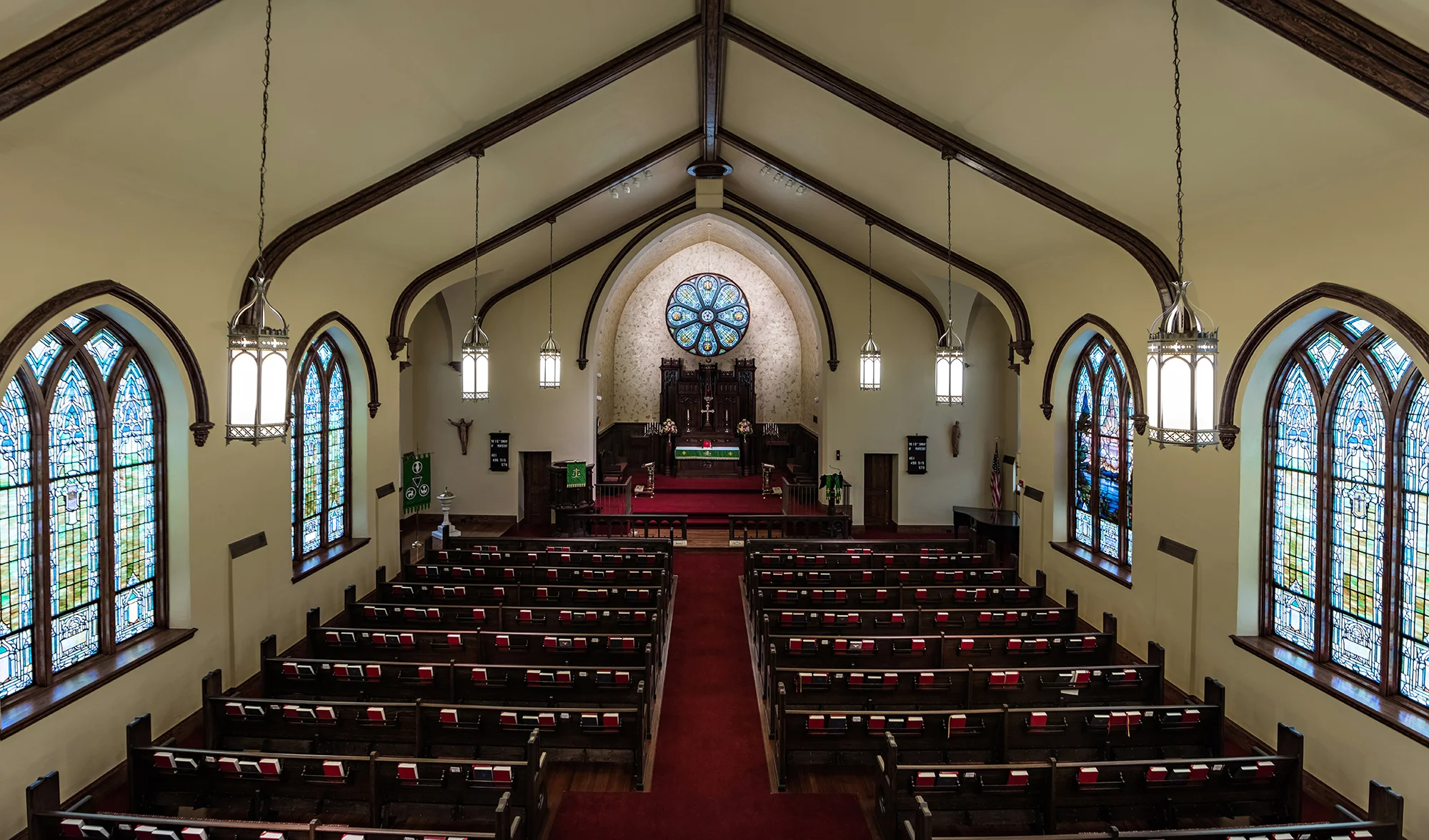 sanctuary from choir loft