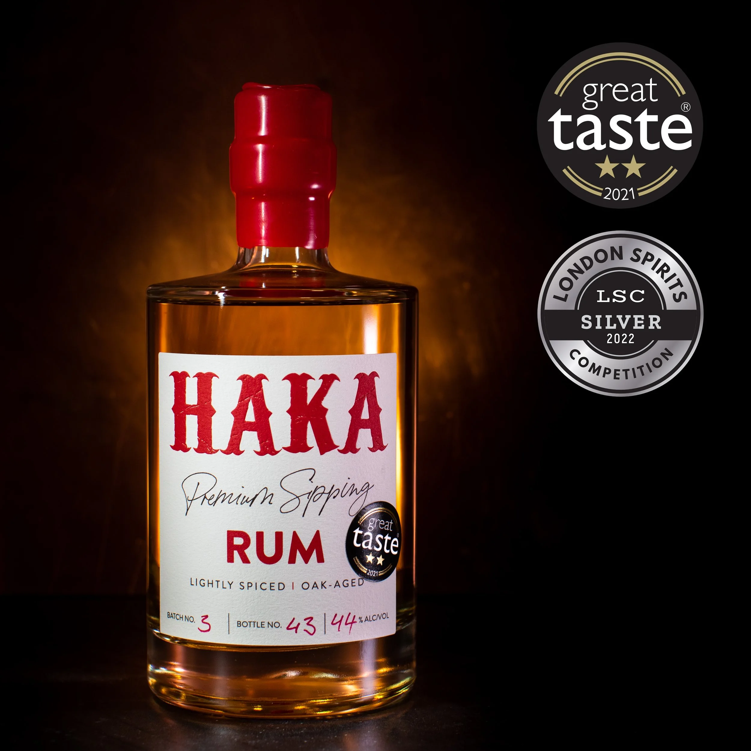 The Boutique Distillery Ltd Haka Premium Rum & Dry Gin The finest HAKA Rum and Dry Gin from