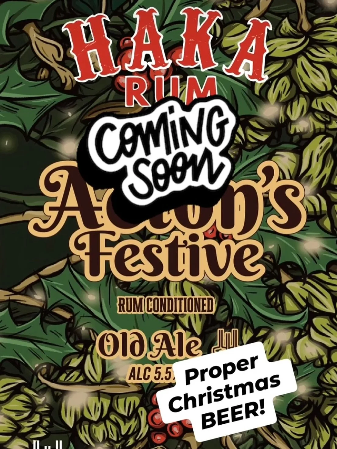 Whoop whoop!!! I can&rsquo;t wait for this to drop😳
Really love my beer and to have The Hop Kettle brew this using our Haka Rum is legendary🤌🏼
*check out the full post on my stories🍻
.
.
#thehopkettle #thehopkettlecirencester #thehopkettleswindon