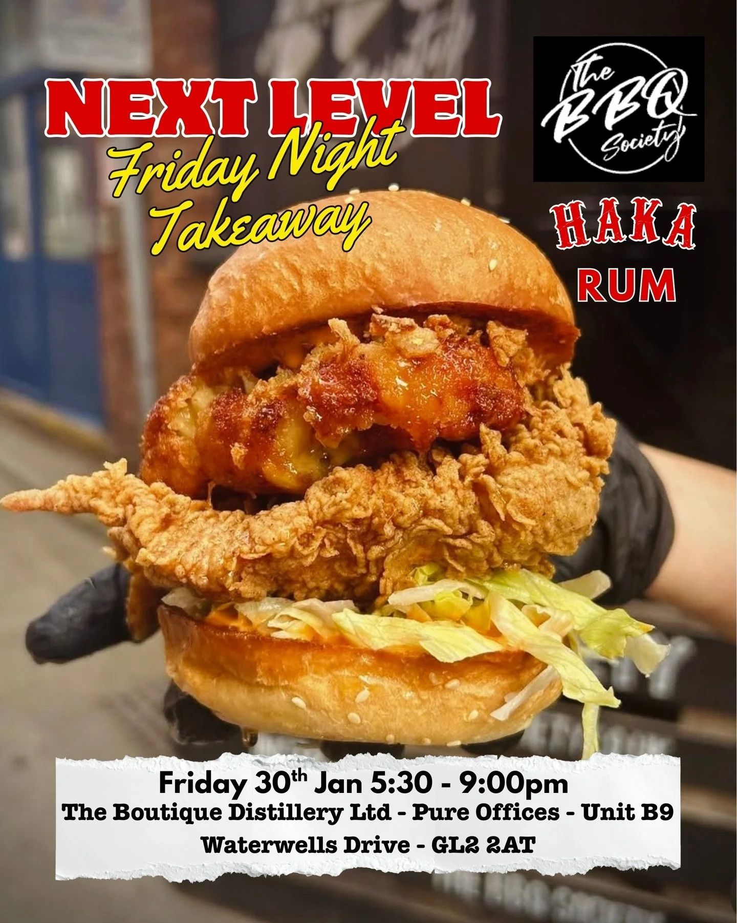 Hosting legends of BBQ - The BBQ Society down at the HAKA Rum &amp; Gin Distillery on Friday 30th Jan 5:30pm - 9:00pm. 
Come kick your weekend off with the best Friday night takeaway in our neck of the woods. 
Probably have some beer, Haka Rum &amp; 