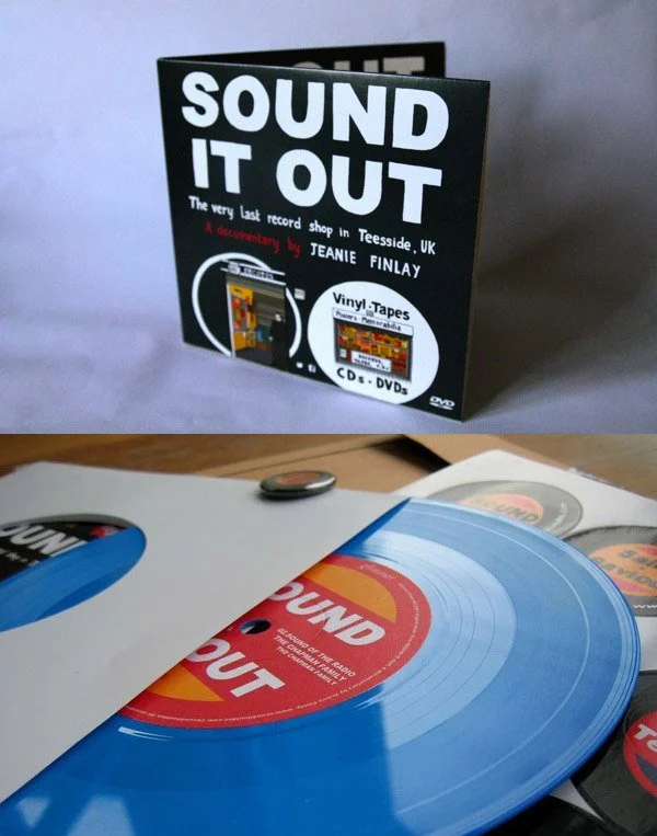 SOUND IT OUT DVD - ULTRA LIMITED EDITION 7″ GATEFOLD WITH 4 TRACK BABY BLUE VINYL EP