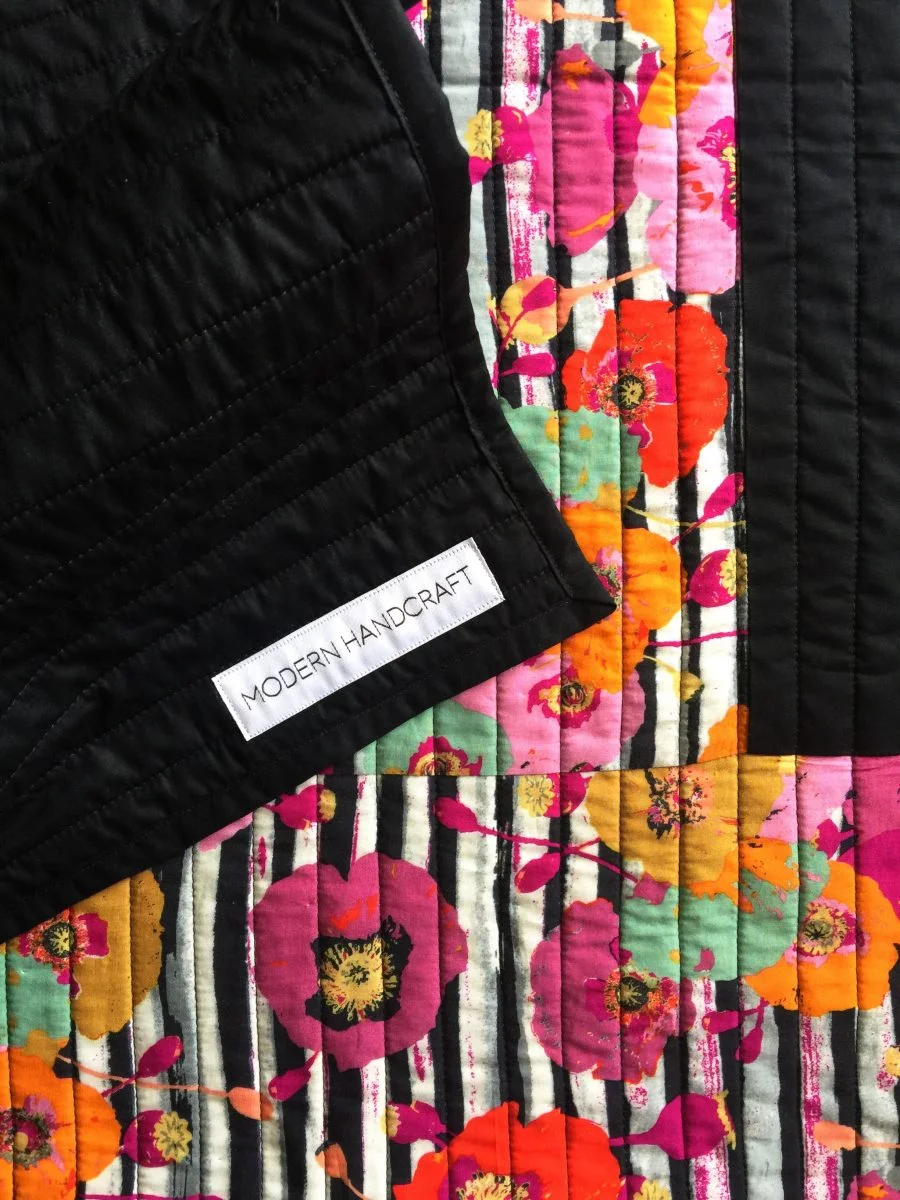 Modern Handcraft // AGF Rayon Blog Hop: Plus Quilt