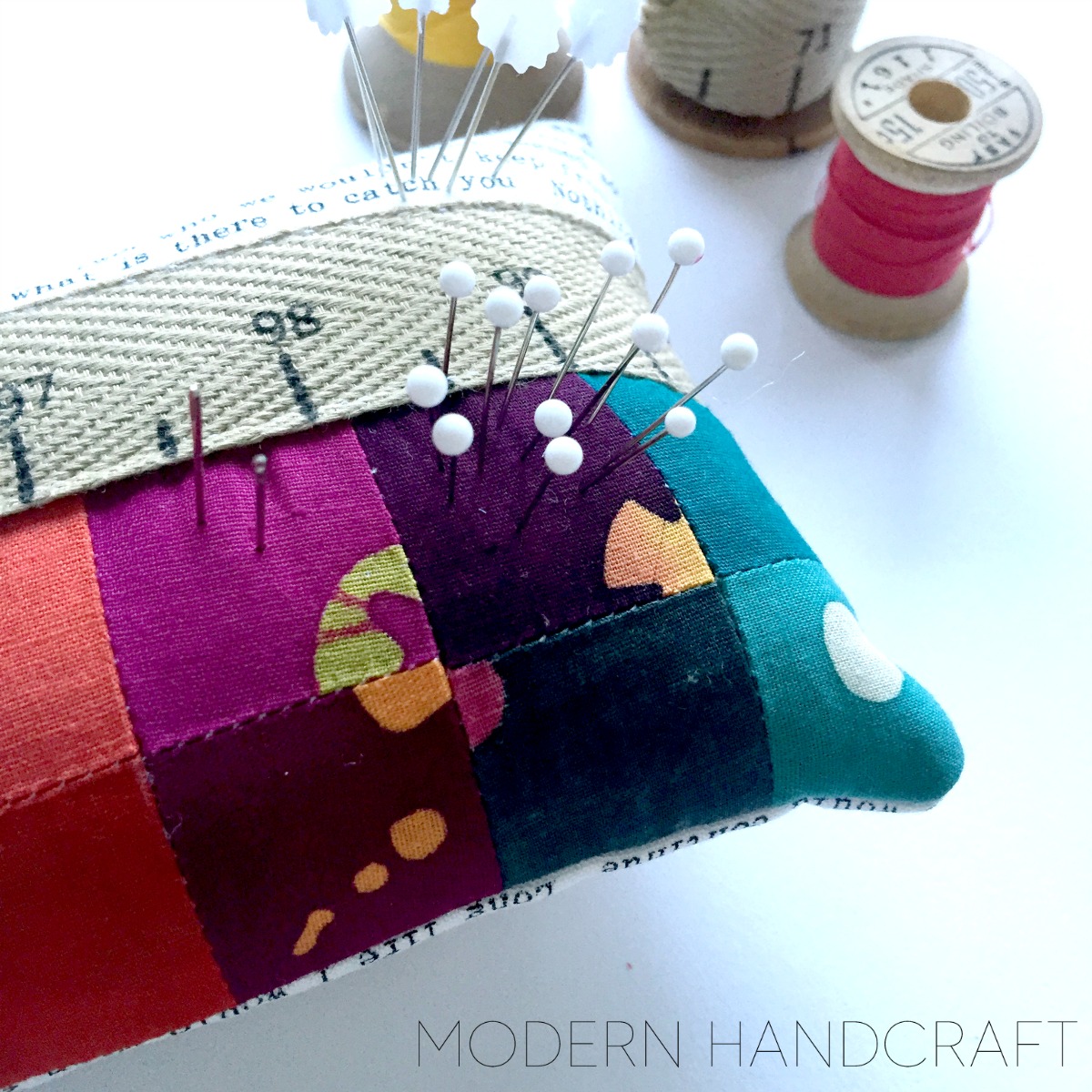 Pin Cushion Sew Along Modern Handcraft
