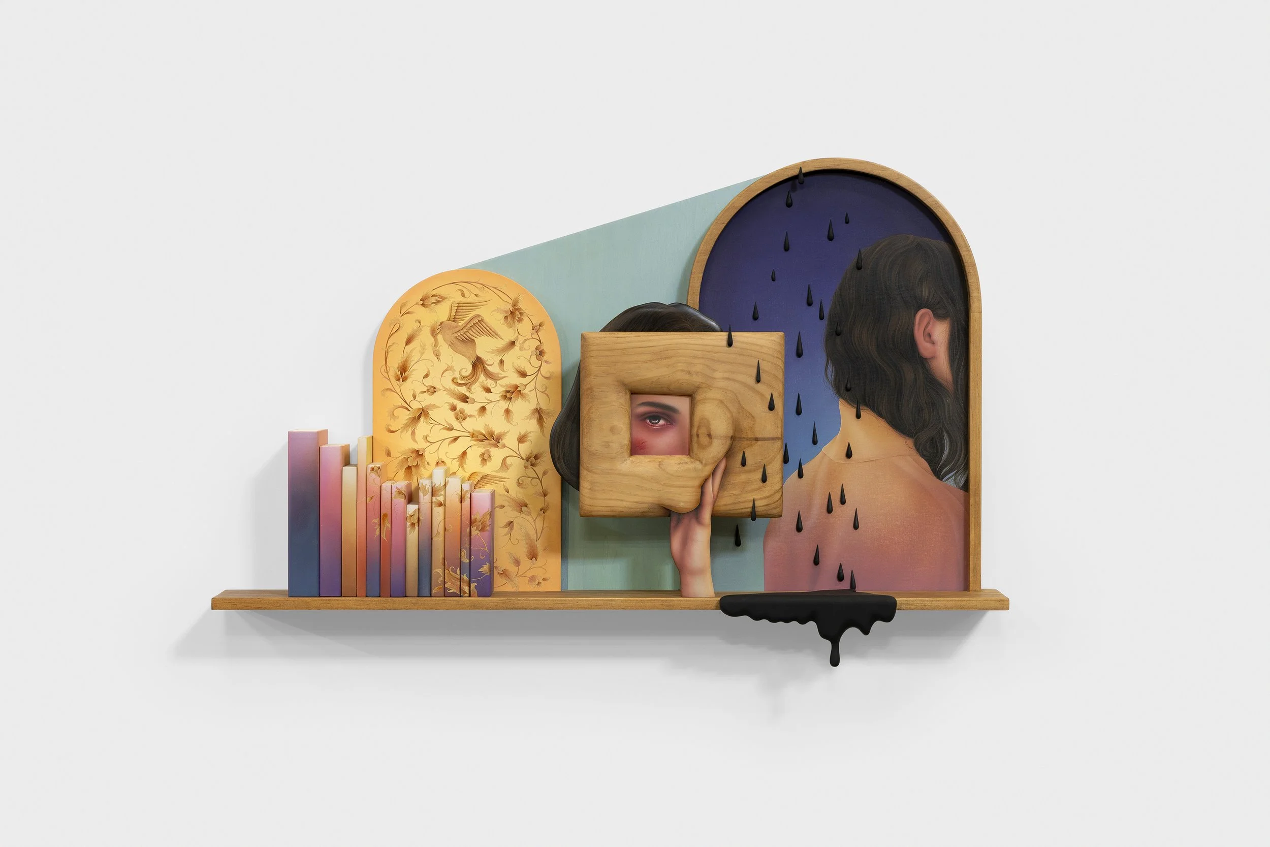 The Shelf (A Domestic Scene)