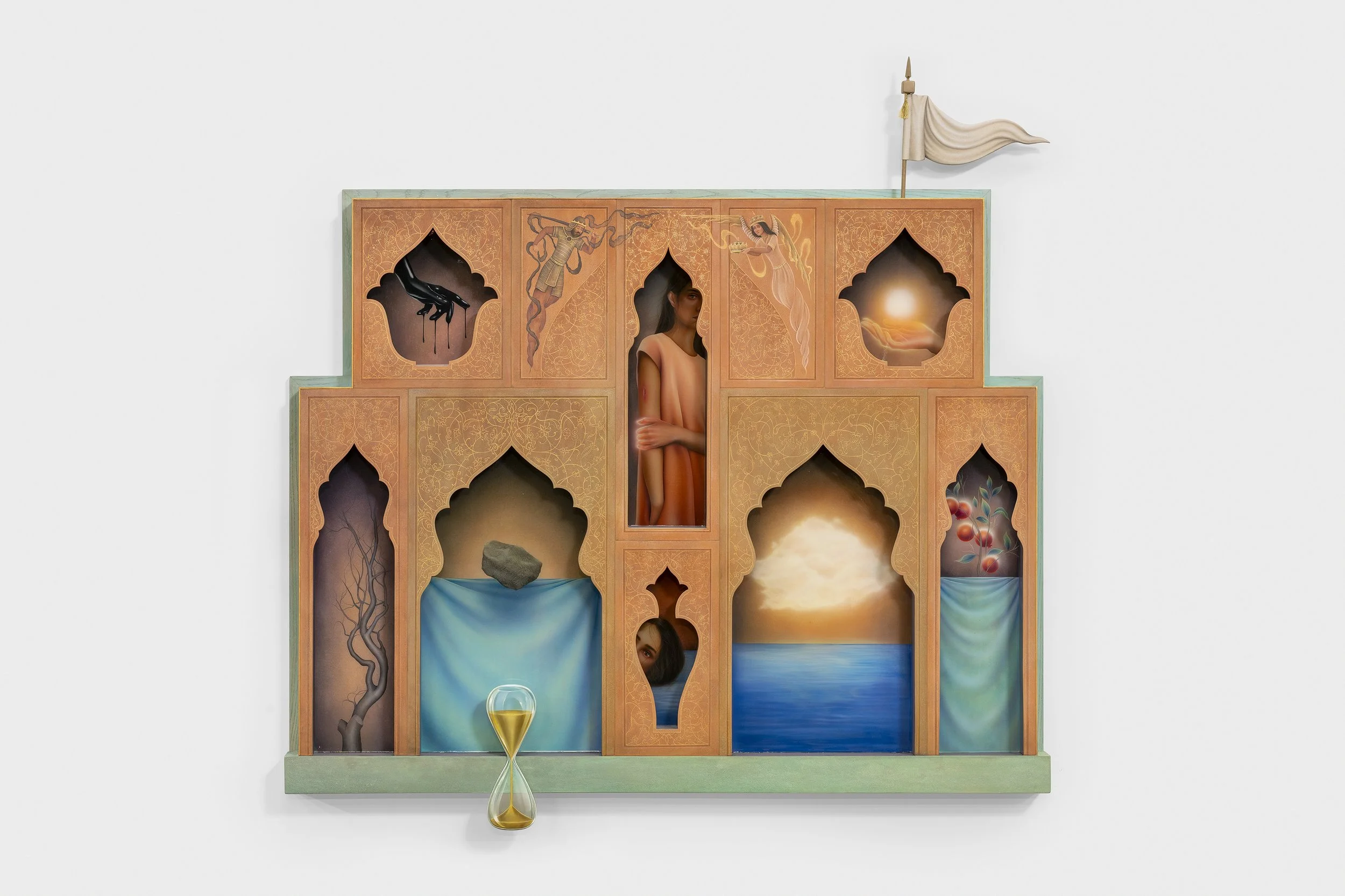 The Totem (four Cypresses)