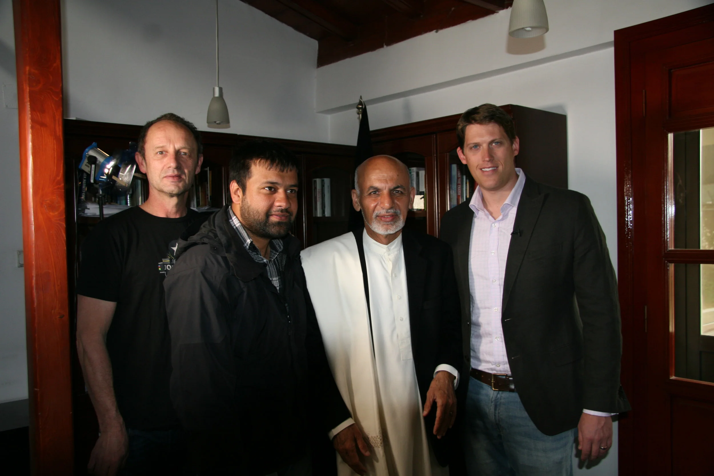 Afghan President Ashraf Ghani interview