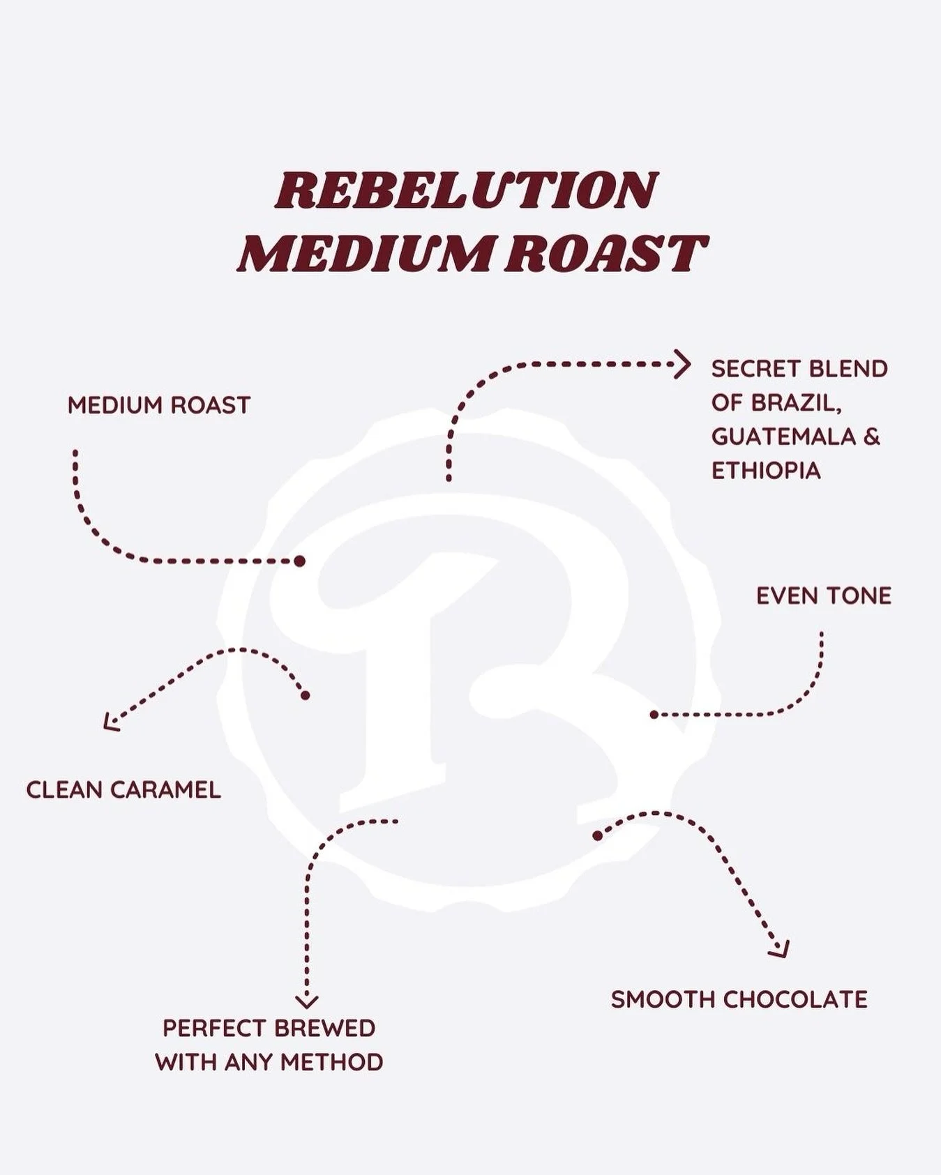 Bold, smooth, and unapologetically full of flavor, this rebel roast has taken over mugs, mornings, and minds. 

Haven&rsquo;t tried it yet? Stop in @brewandscoopco to taste the fresh vibrant roast. Want a bag of beans? Order online or stop by the sto