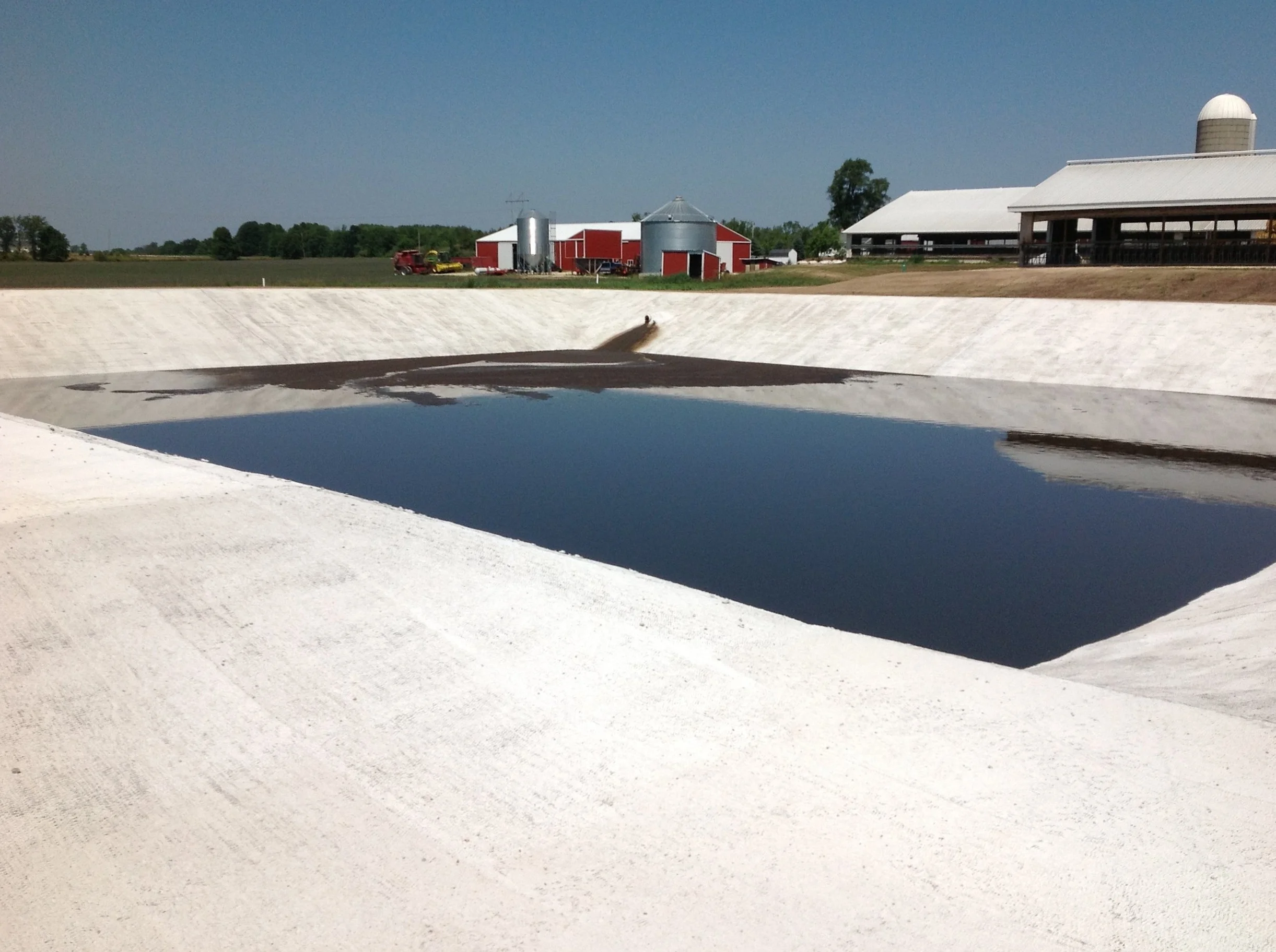 ROBERT FALK MANURE PIT