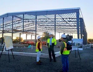 Construction on Wisconsin Herd arena making progress
